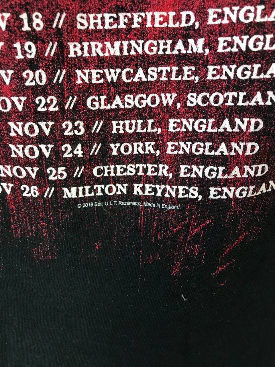 Band Tees Soil vintage rock band tour tee Size US S / EU 44-46 / 1 - 7 Thumbnail
