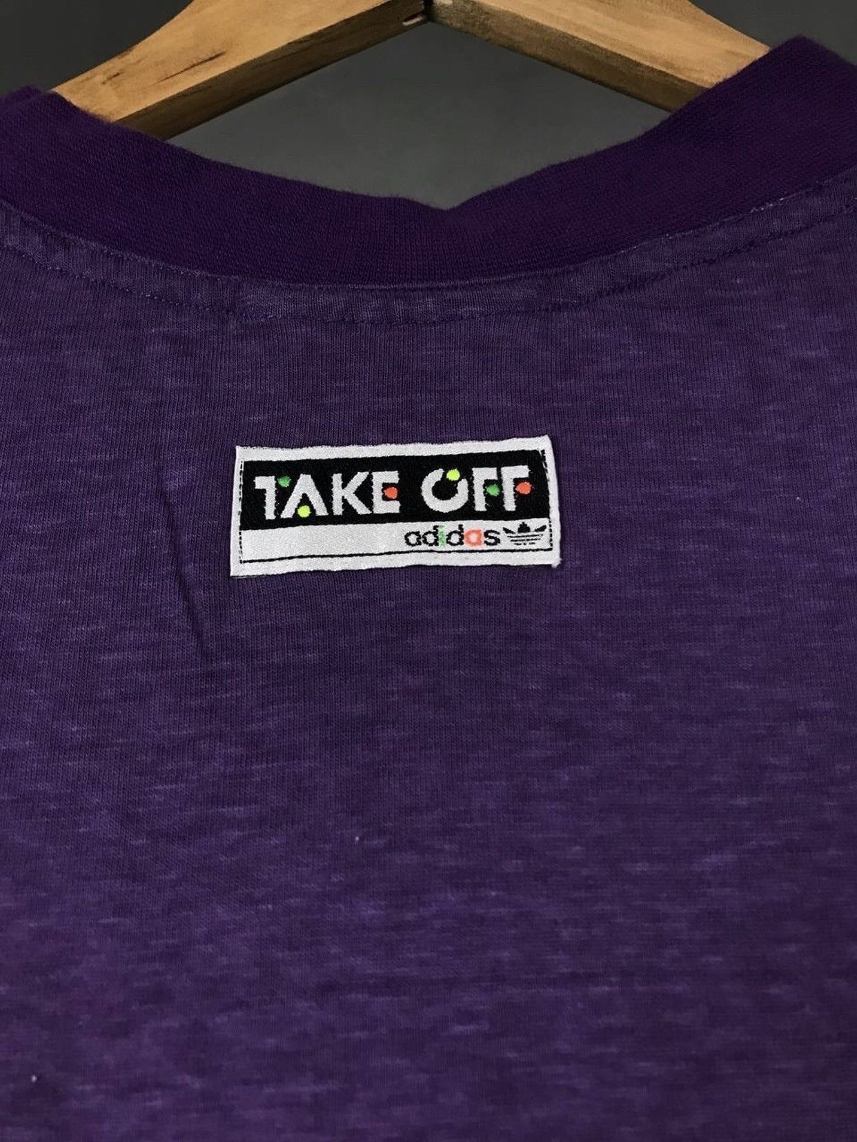 Adidas Adidas Take Off streetwear vintage tee Size US XL / EU 56 / 4 - 8 Thumbnail