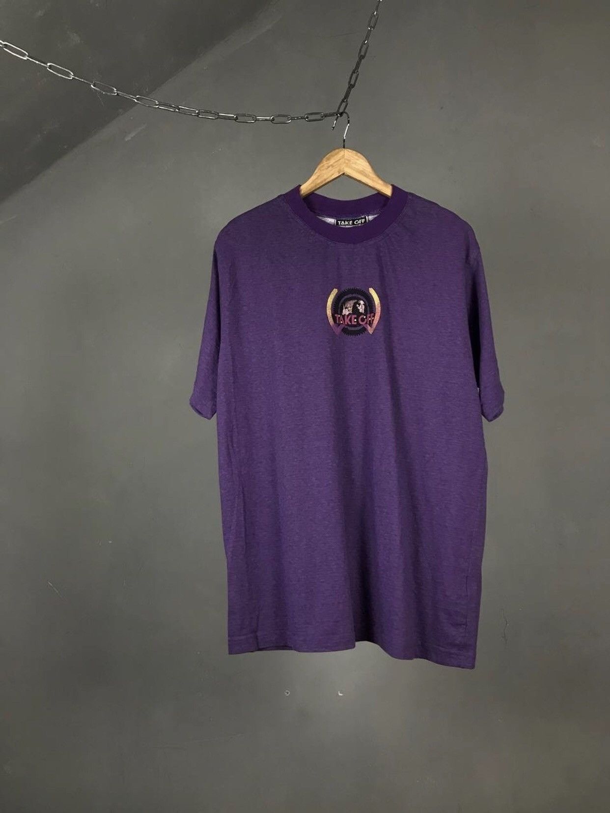 Adidas Adidas Take Off streetwear vintage tee Size US XL / EU 56 / 4 - 1 Thumbnail