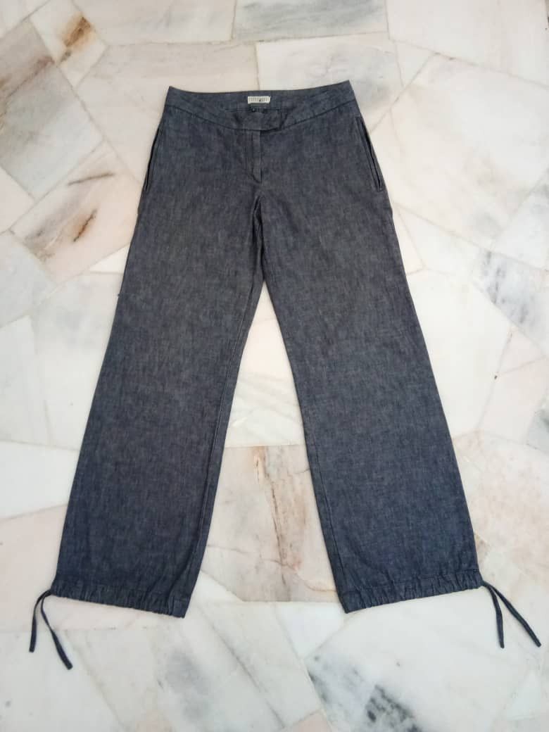 Full Count & Co. Side pockets zipper with Toe drawstring denim pants Size 28" / US 6 / IT 42 - 1 Thumbnail