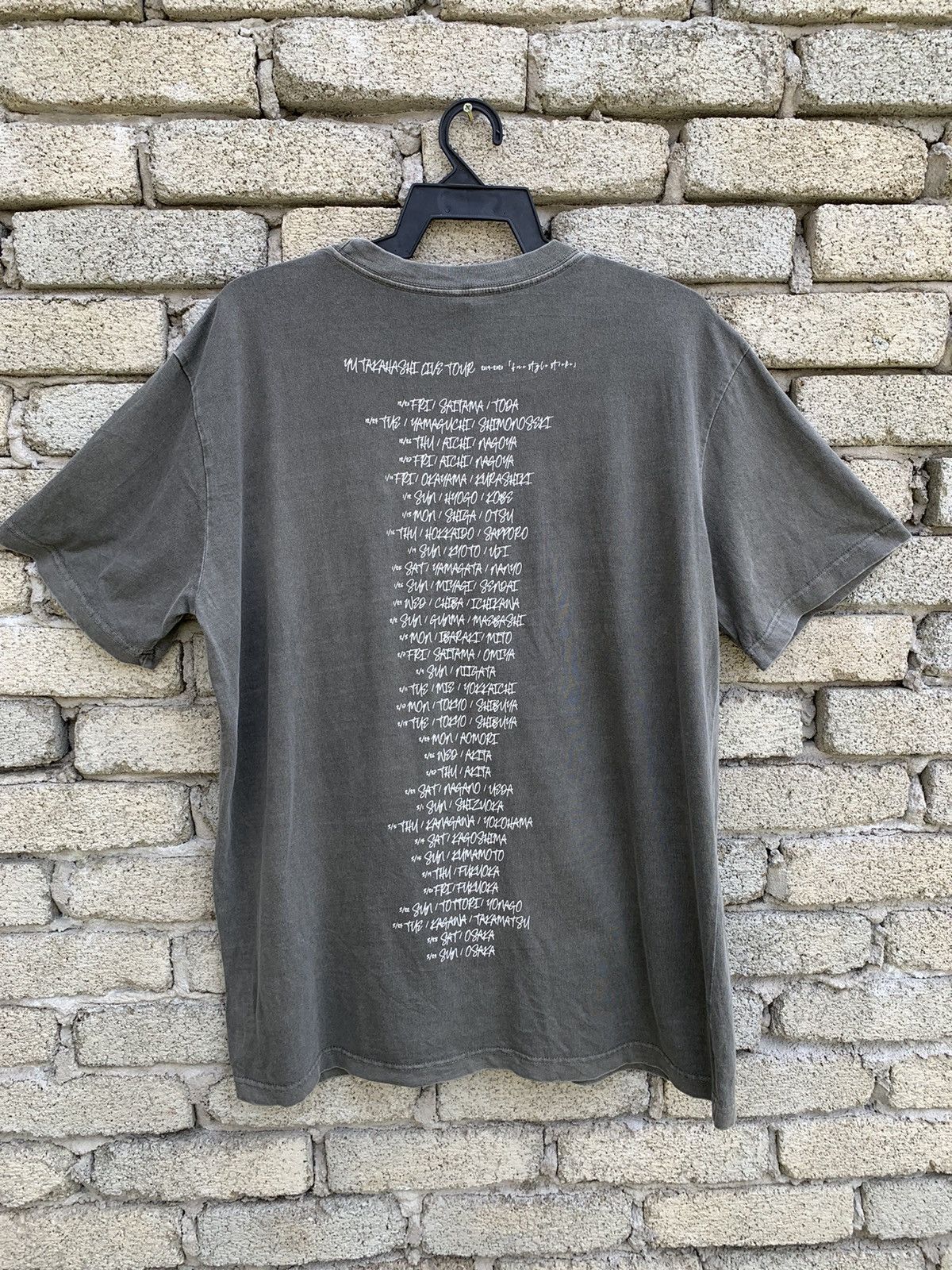 Band Tees × Japanese Brand Yu Takahashi Live Tour 2019-2020 Free Style Stroke T Shirt Size US XL / EU 56 / 4 - 5 Thumbnail