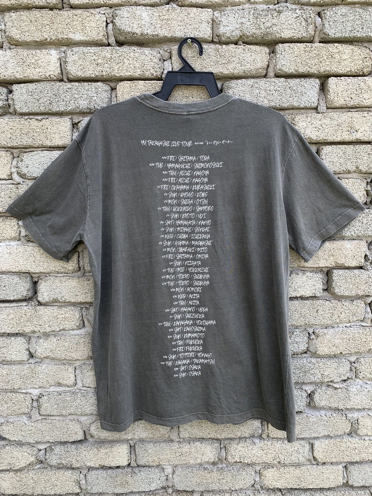 Band Tees × Japanese Brand Yu Takahashi Live Tour 2019-2020 Free Style Stroke T Shirt Size US XL / EU 56 / 4 - 6 Thumbnail