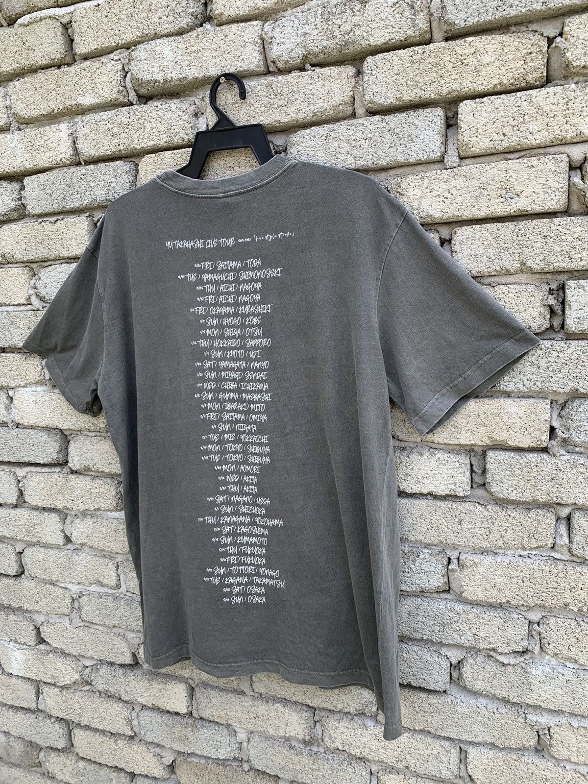 Band Tees × Japanese Brand Yu Takahashi Live Tour 2019-2020 Free Style Stroke T Shirt Size US XL / EU 56 / 4 - 7 Thumbnail