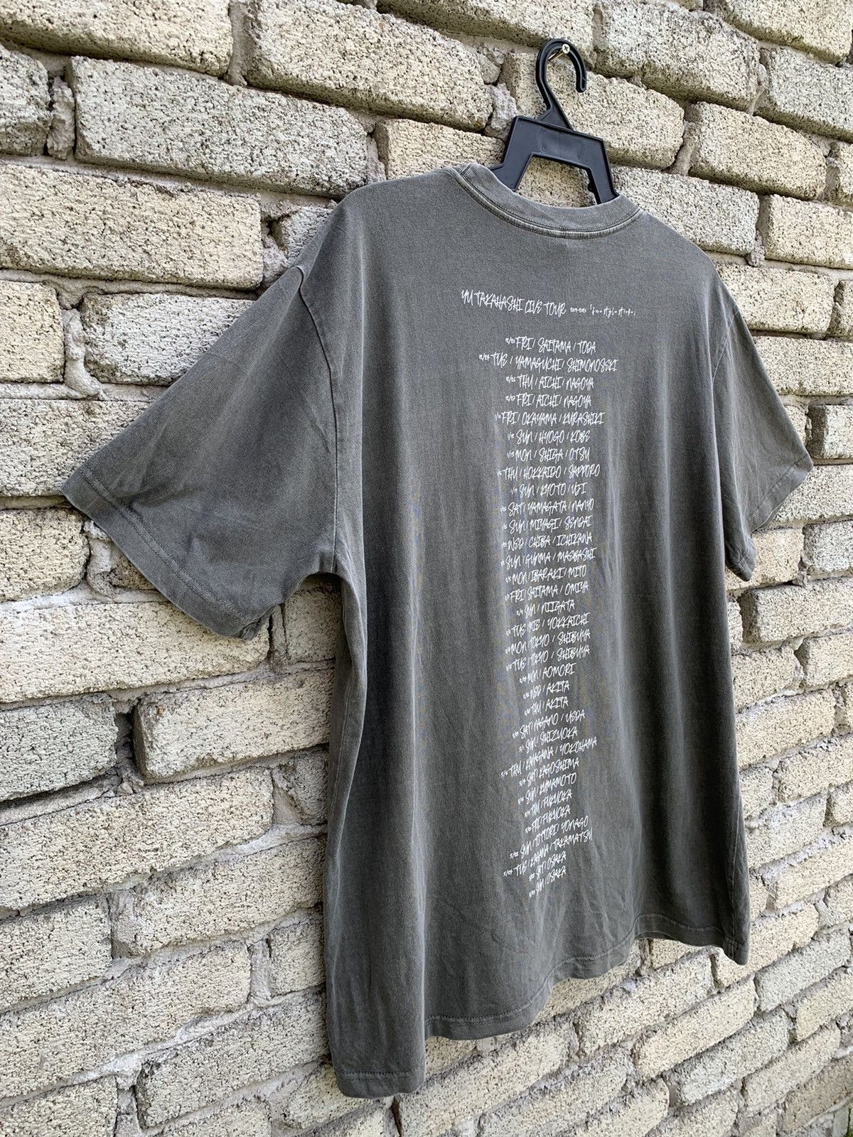Band Tees × Japanese Brand Yu Takahashi Live Tour 2019-2020 Free Style Stroke T Shirt Size US XL / EU 56 / 4 - 8 Thumbnail