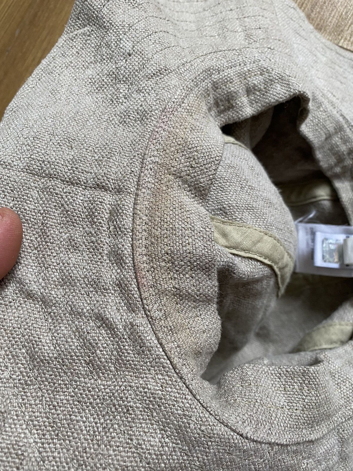 Dolce & Gabbana Dolce & Gabbana Logo Bucket Hat Flax Silk Scarf Size ONE SIZE - 11 Thumbnail