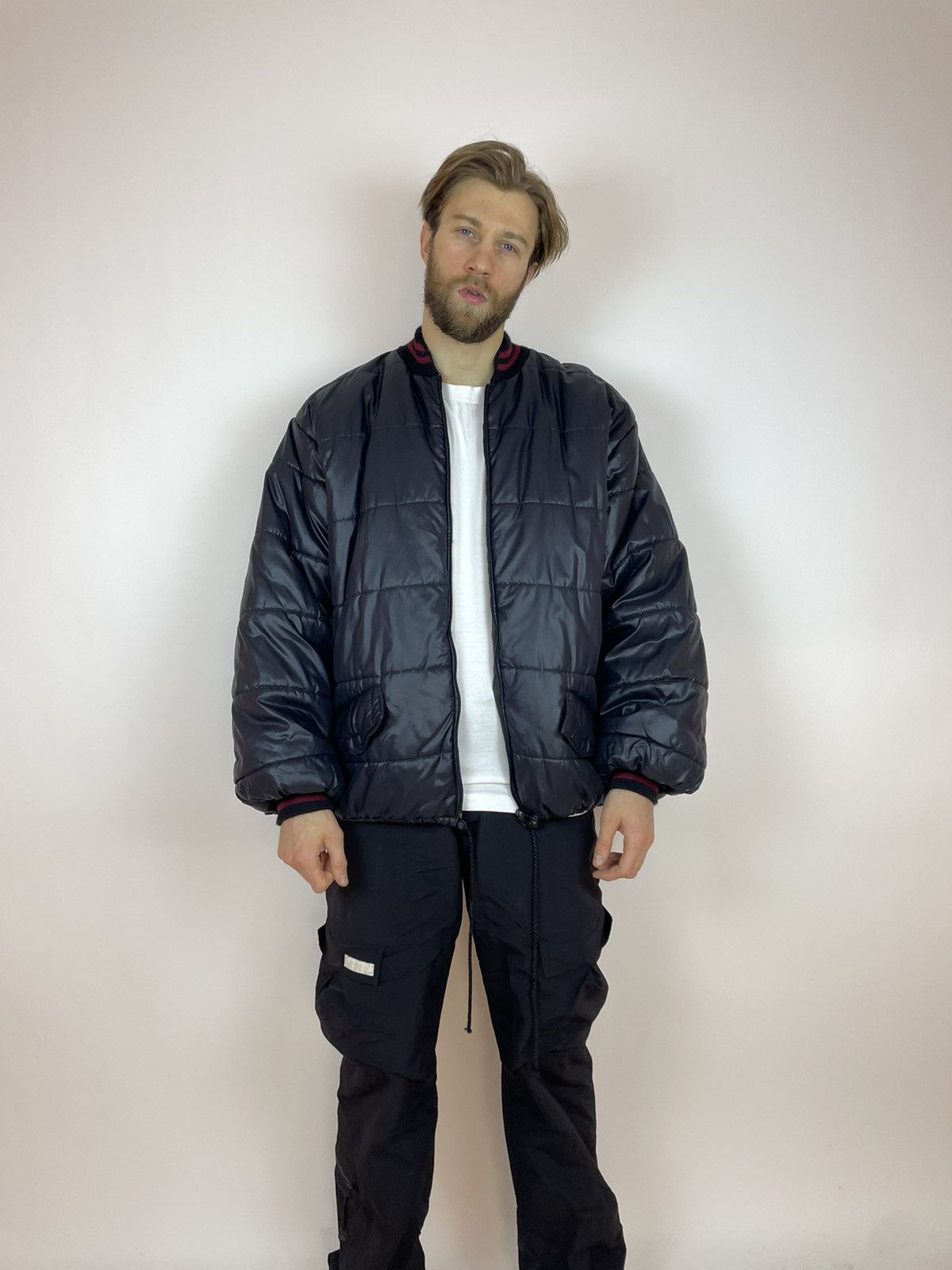 Vintage FOLIA Oversized Bomber Jacket Vintage balenciaga style Size US L / EU 52-54 / 3 - 11 Thumbnail