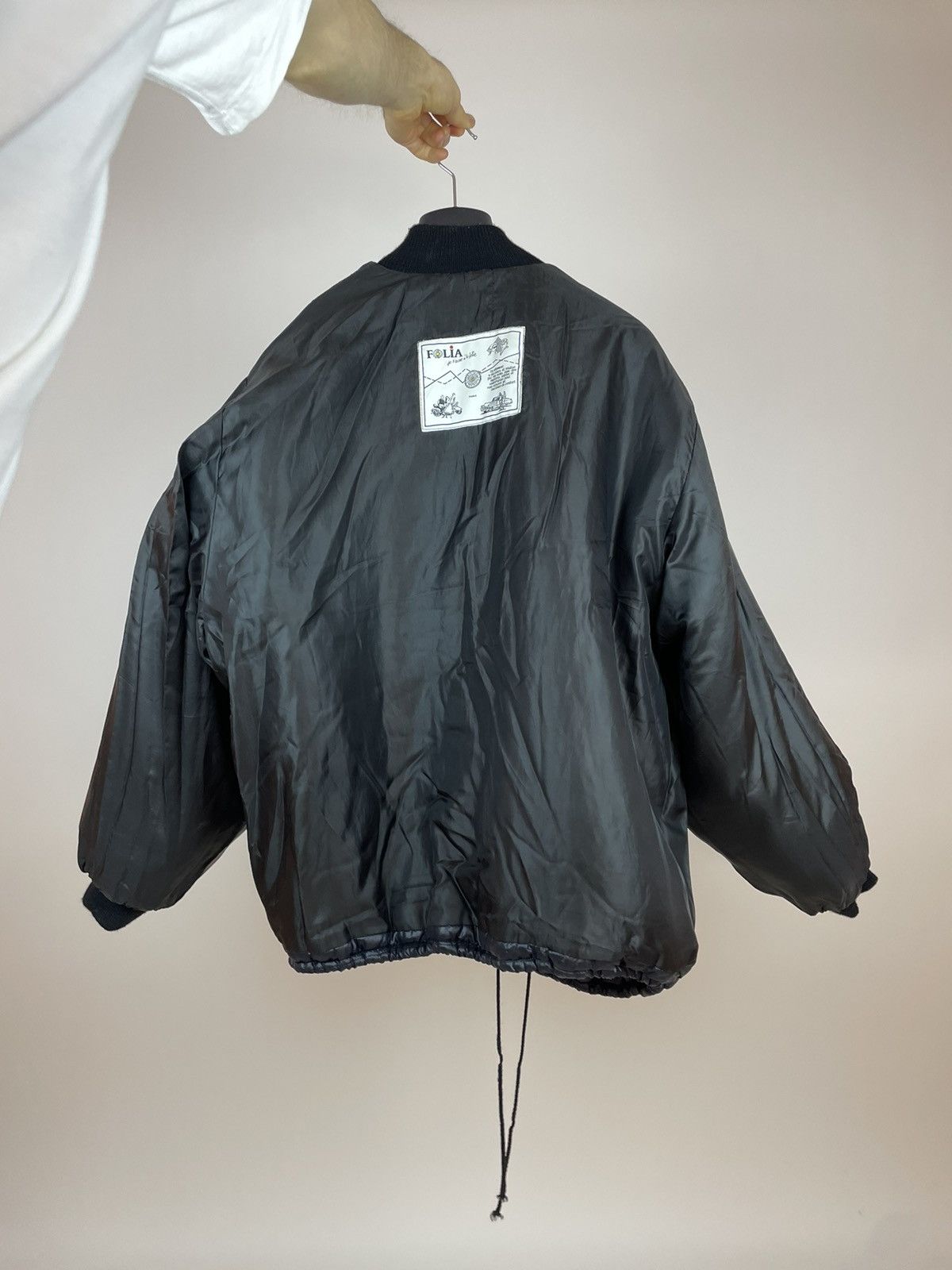 Vintage FOLIA Oversized Bomber Jacket Vintage balenciaga style Size US L / EU 52-54 / 3 - 13 Thumbnail