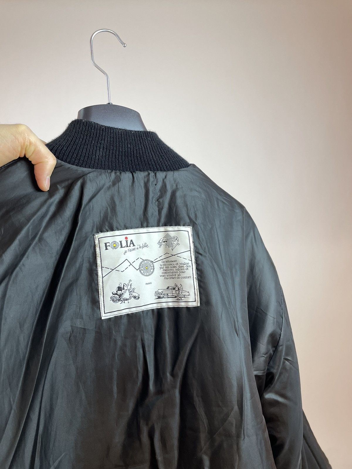 Vintage FOLIA Oversized Bomber Jacket Vintage balenciaga style Size US L / EU 52-54 / 3 - 14 Thumbnail