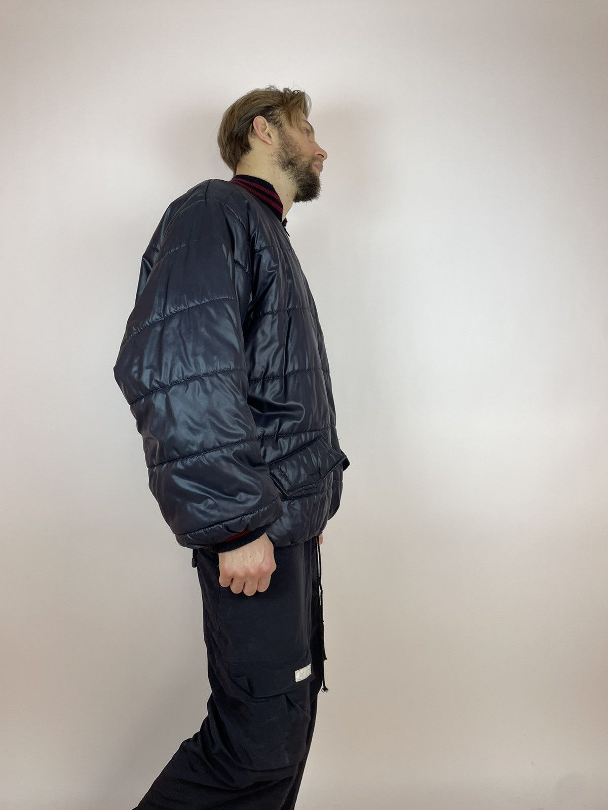 Vintage FOLIA Oversized Bomber Jacket Vintage balenciaga style Size US L / EU 52-54 / 3 - 8 Thumbnail