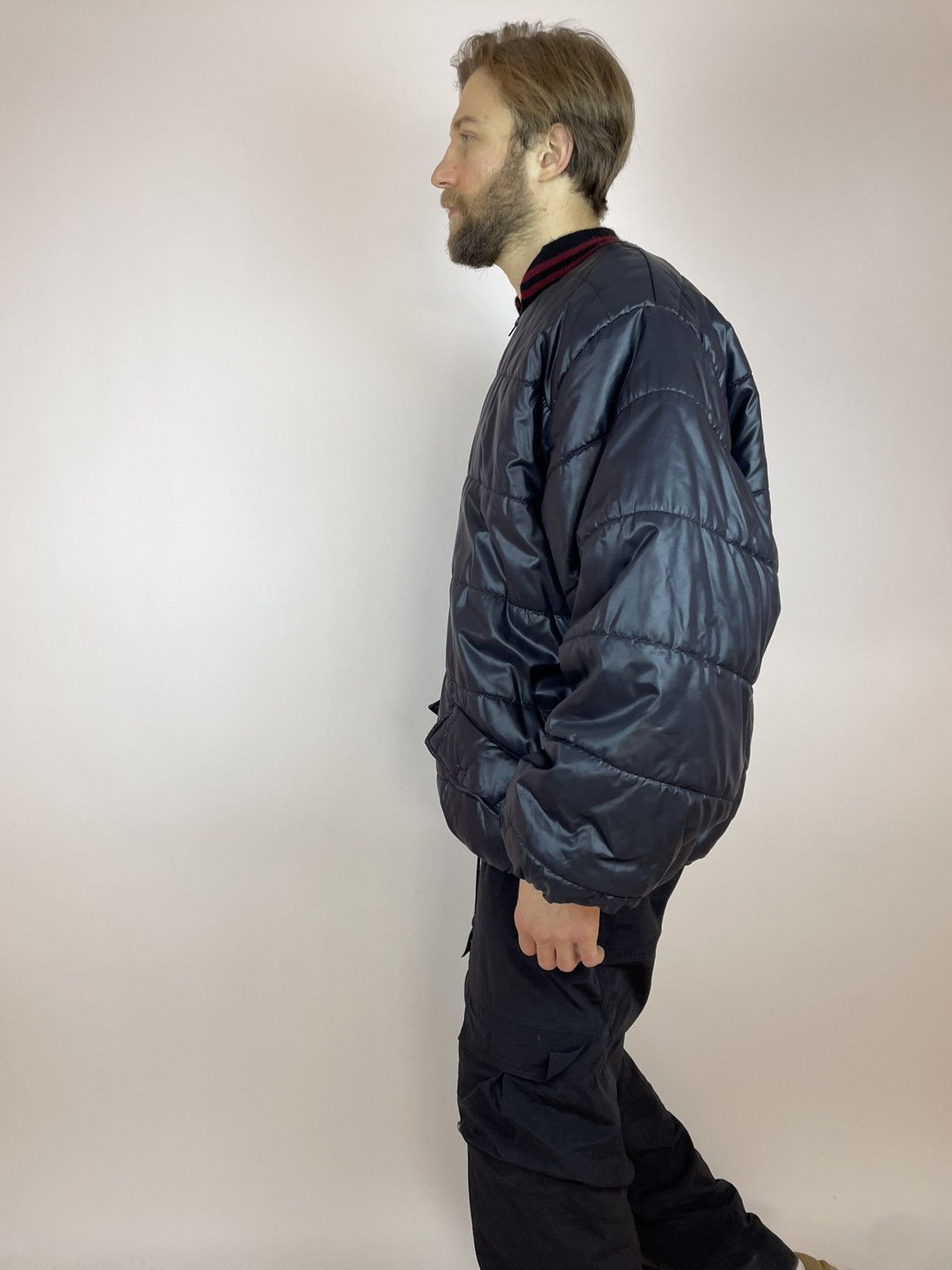 Vintage FOLIA Oversized Bomber Jacket Vintage balenciaga style Size US L / EU 52-54 / 3 - 9 Thumbnail