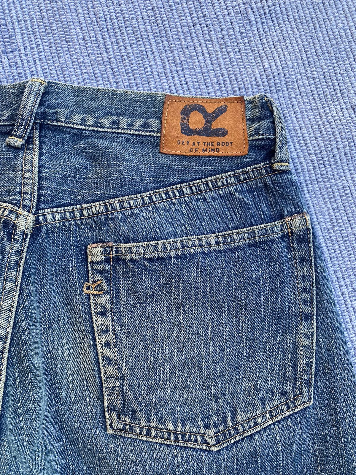 45rpm × Indigo × Japanese Brand vintage 45rpm jeans w30 Size US 30 / EU 46 - 6 Thumbnail