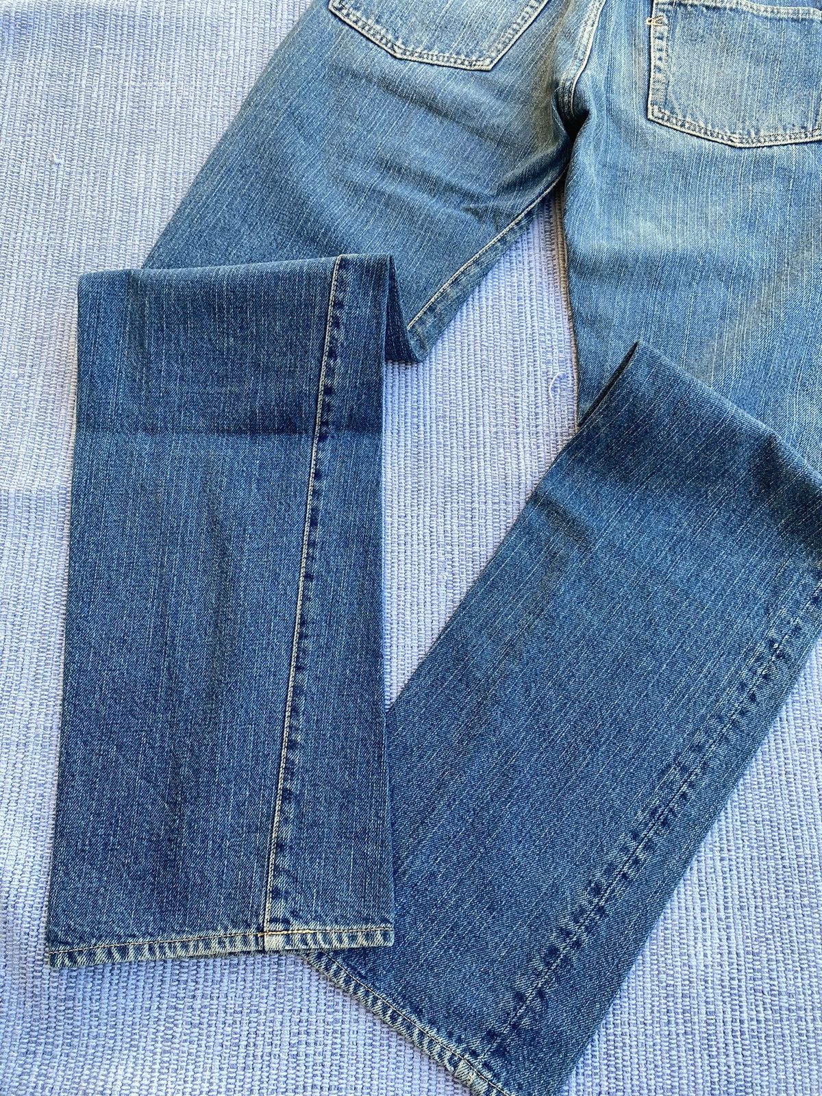 45rpm × Indigo × Japanese Brand vintage 45rpm jeans w30 Size US 30 / EU 46 - 8 Thumbnail
