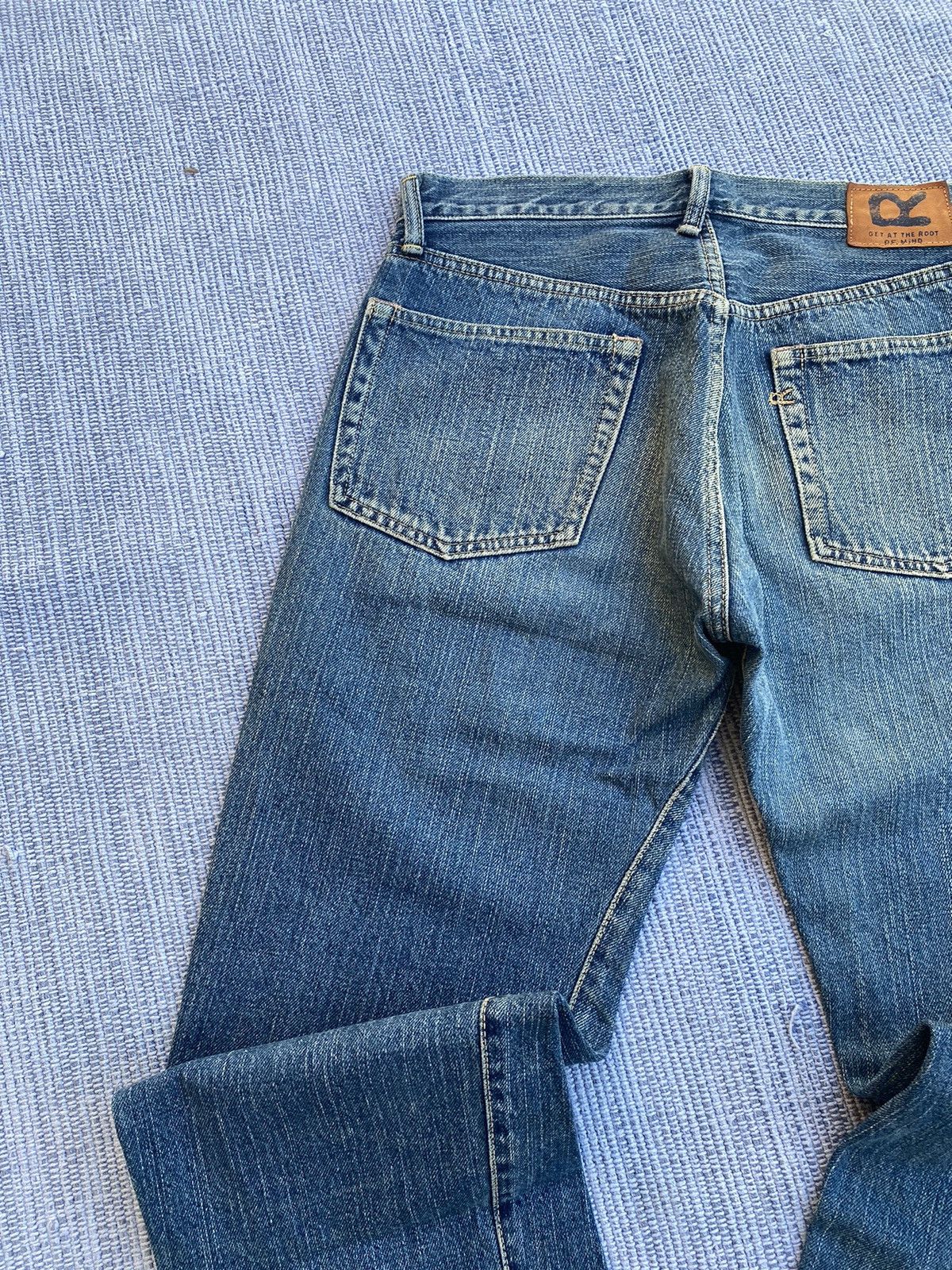 45rpm × Indigo × Japanese Brand vintage 45rpm jeans w30 Size US 30 / EU 46 - 7 Thumbnail