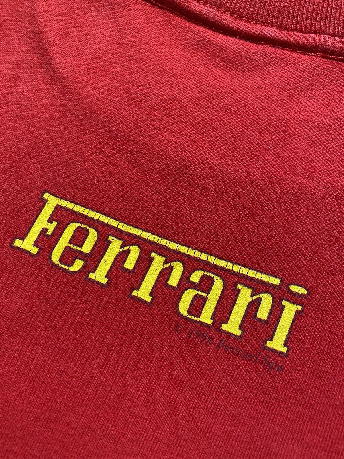 Ferrari Vintage Ferrari F1 1996 T Shirt Tee Marlboro Mercedes BMW Size US XXL / EU 58 / 5 - 4 Thumbnail