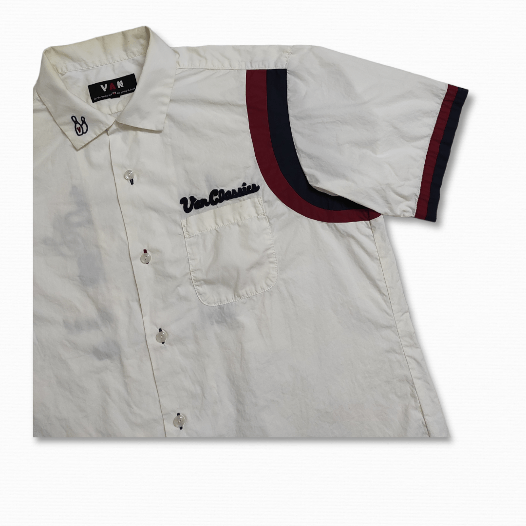 Japanese Brand Van Jacket 1948 classic ivy league bowling shirt Size US XL / EU 56 / 4 - 4 Thumbnail