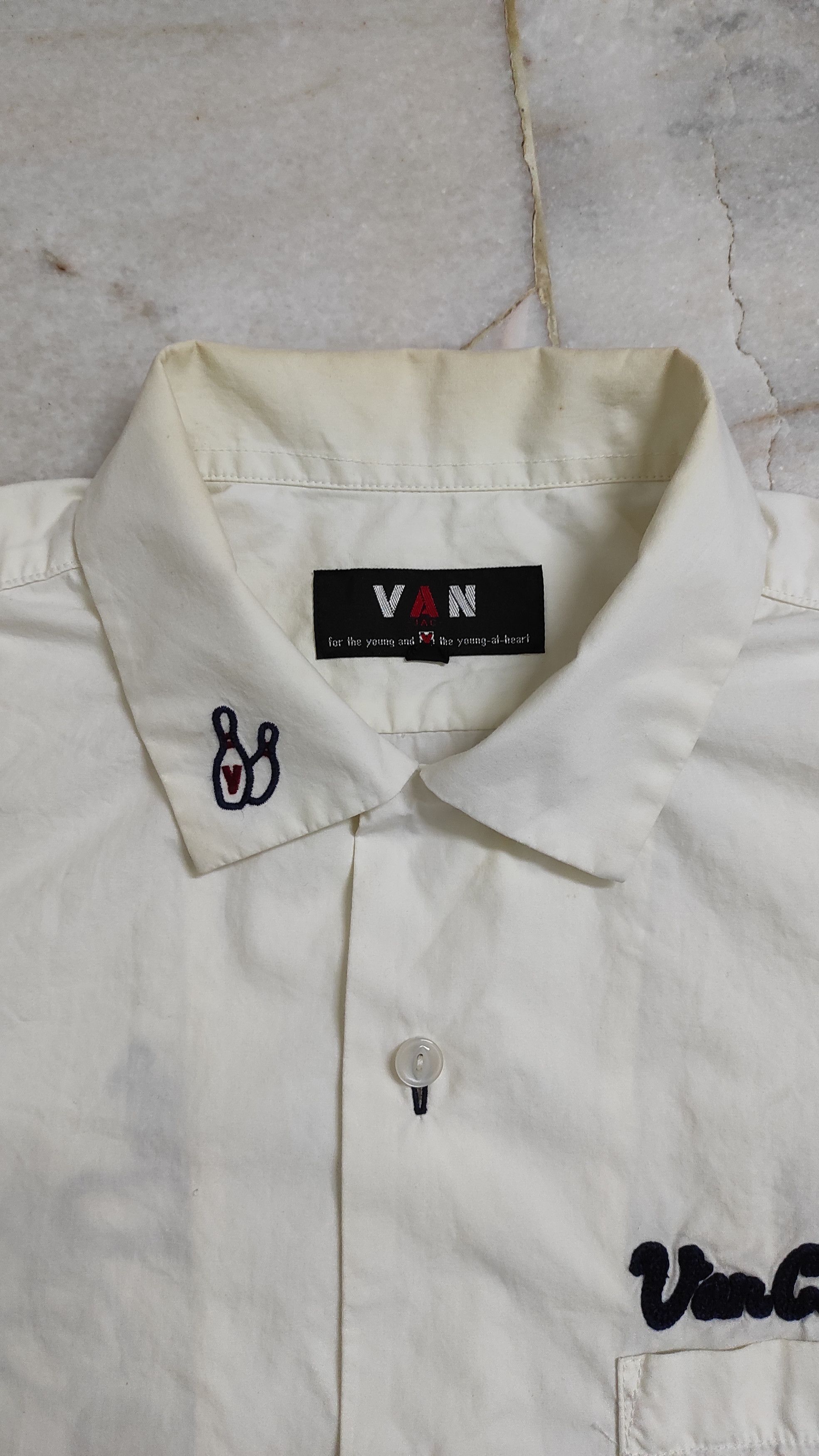 Japanese Brand Van Jacket 1948 classic ivy league bowling shirt Size US XL / EU 56 / 4 - 14 Thumbnail