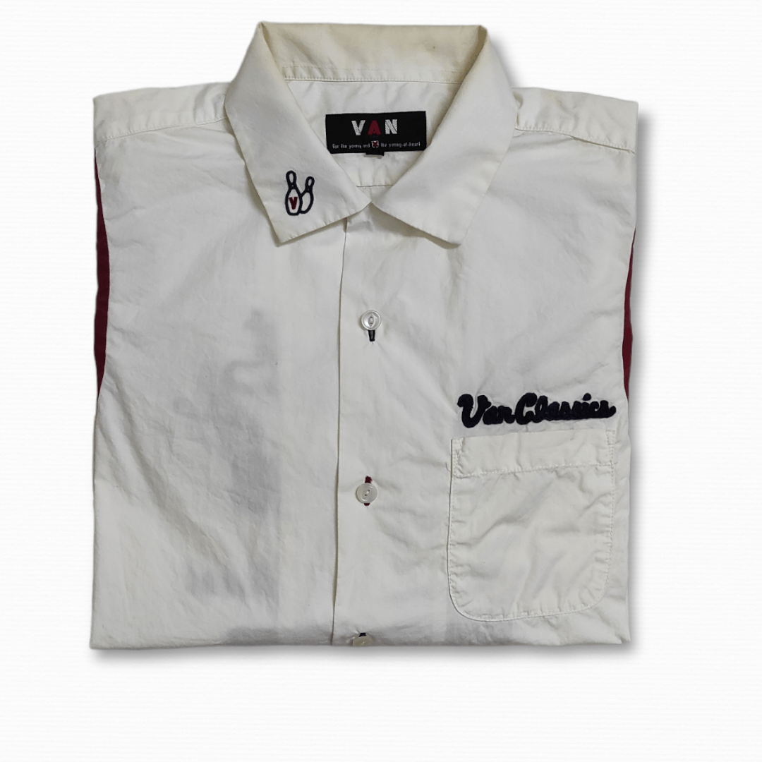 Japanese Brand Van Jacket 1948 classic ivy league bowling shirt Size US XL / EU 56 / 4 - 8 Thumbnail