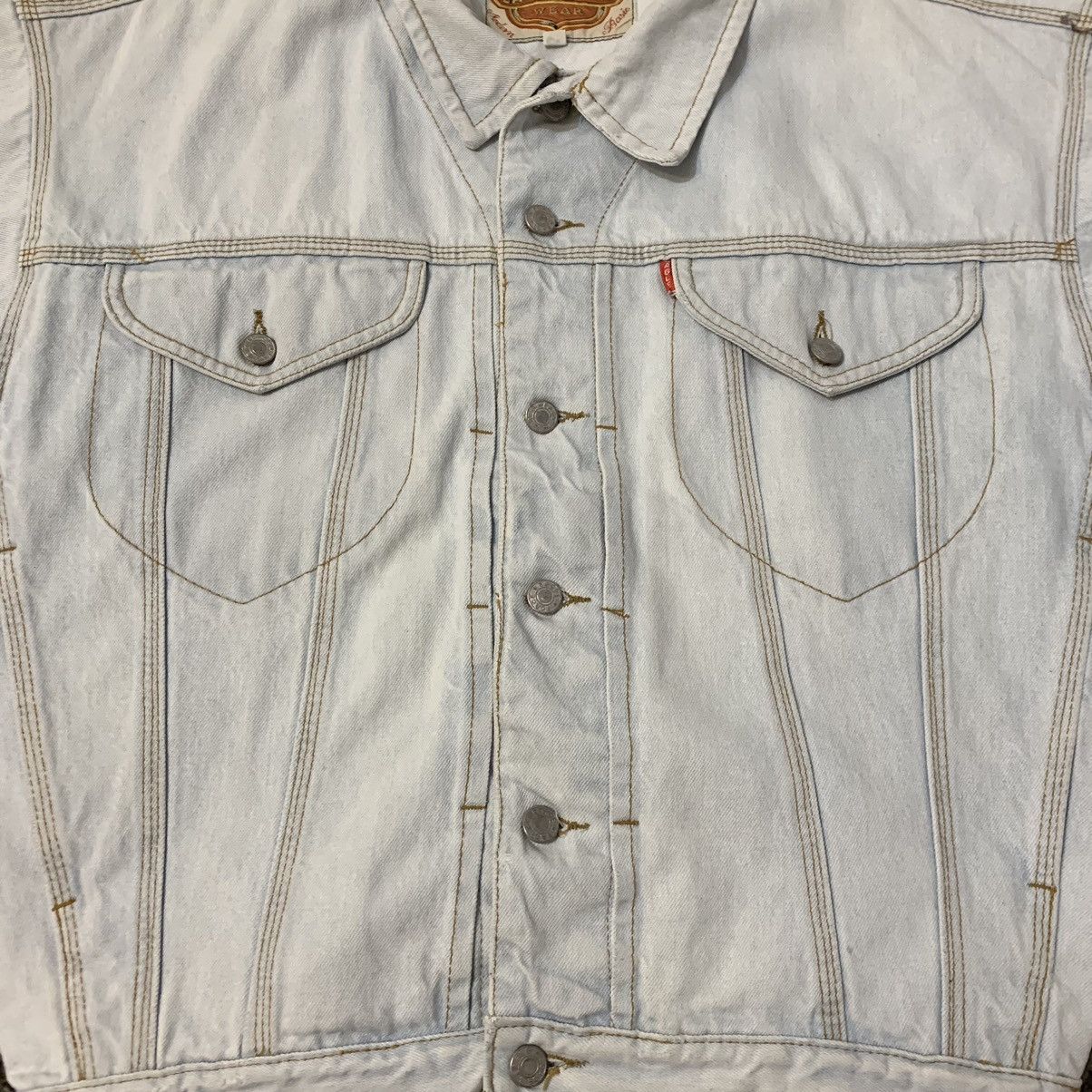 Vintage U.S. Jeans Eagle Rorce Wear Denim Jacket Vintage Size US L / EU 52-54 / 3 - 7 Thumbnail