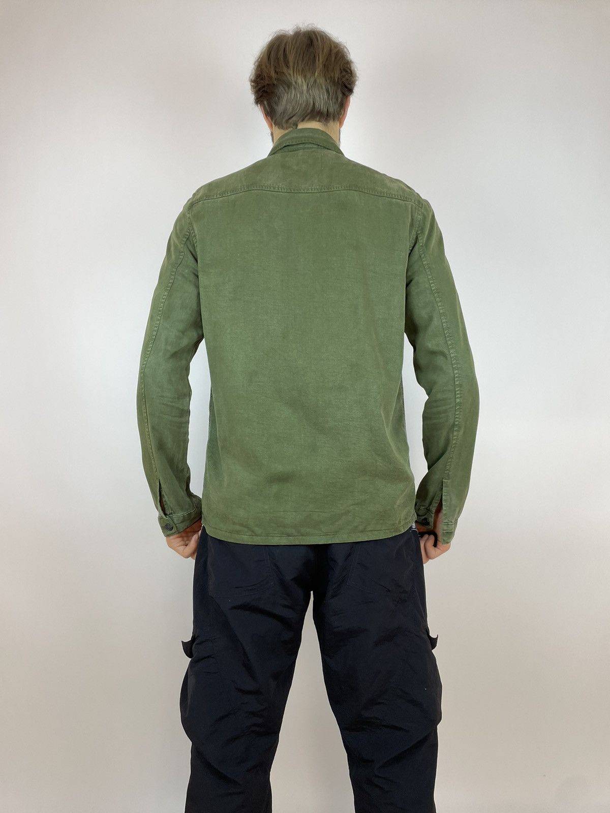 Other TOPMAN Military shirt Lyocell Mens size Large Size US L / EU 52-54 / 3 - 7 Thumbnail