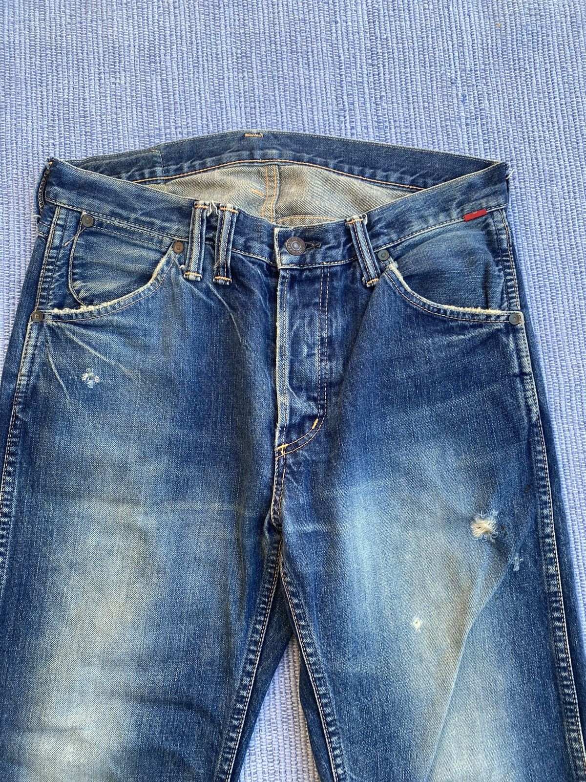 ANACHRONORM distress jeans Size US 32 / EU 48 - 2 Thumbnail