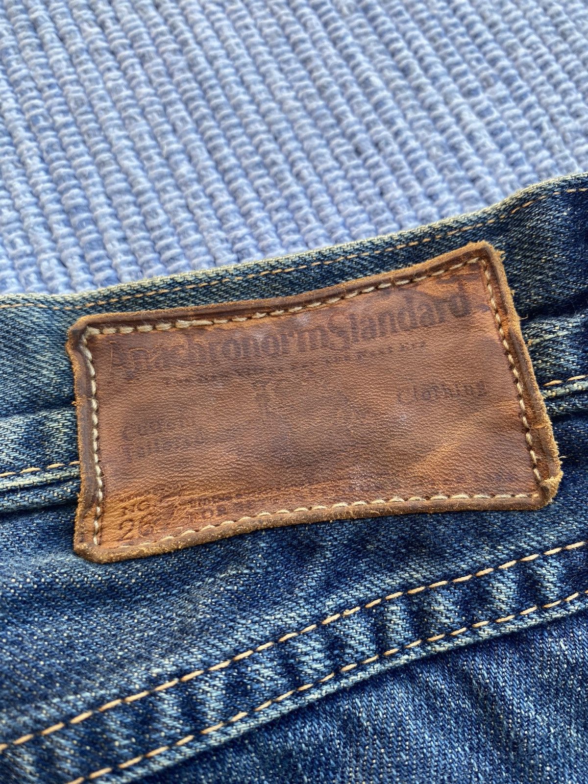 ANACHRONORM distress jeans Size US 32 / EU 48 - 16 Thumbnail