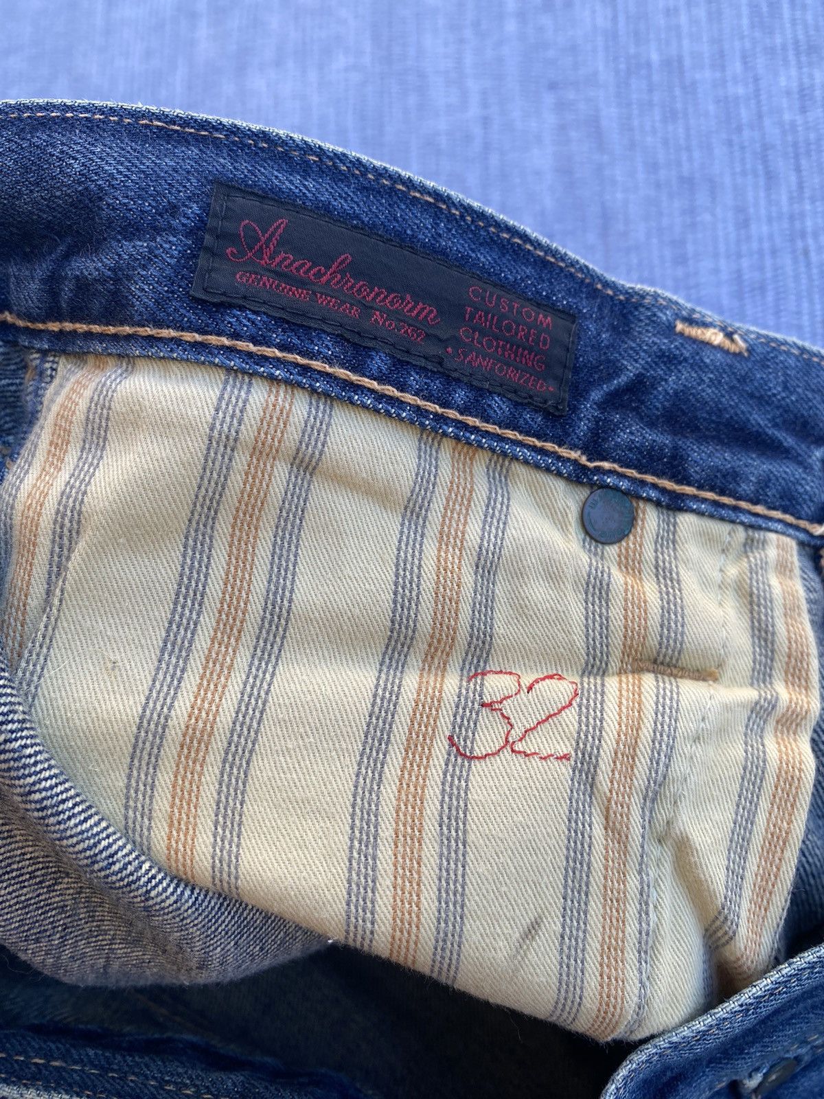 ANACHRONORM distress jeans Size US 32 / EU 48 - 10 Thumbnail