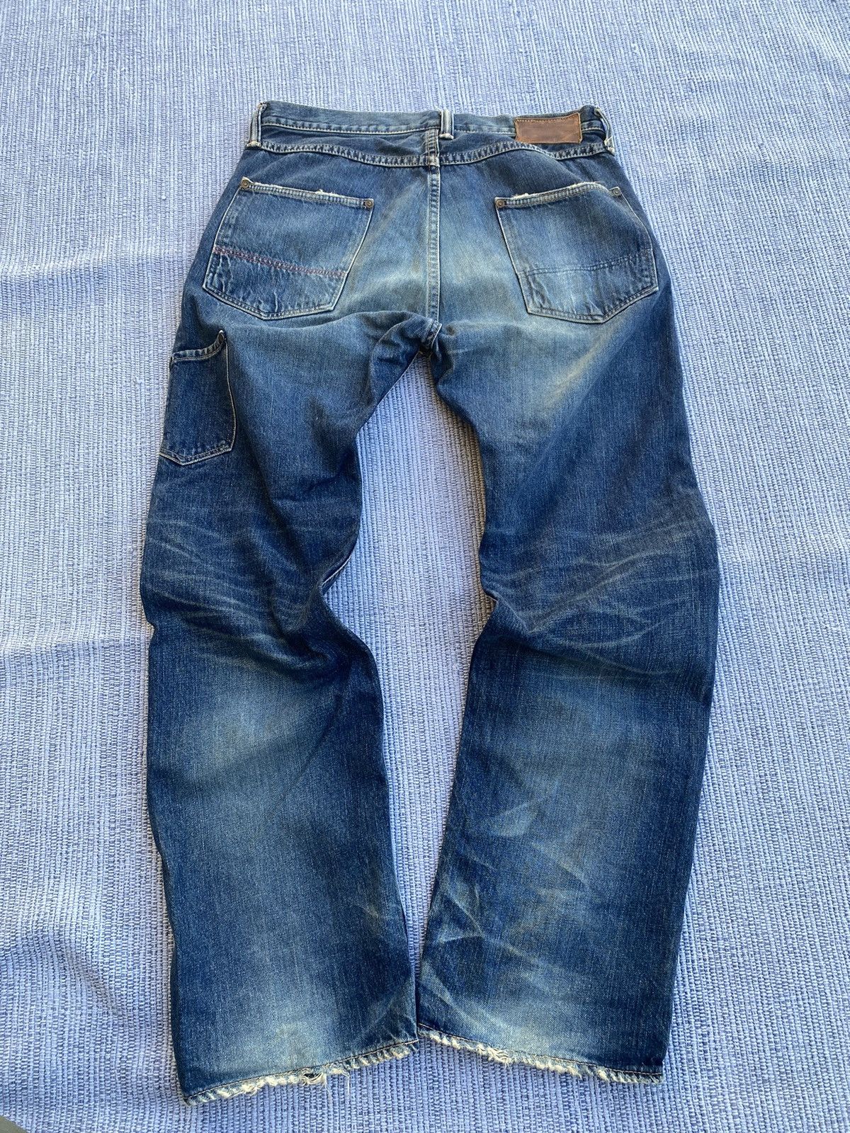 ANACHRONORM distress jeans Size US 32 / EU 48 - 12 Thumbnail