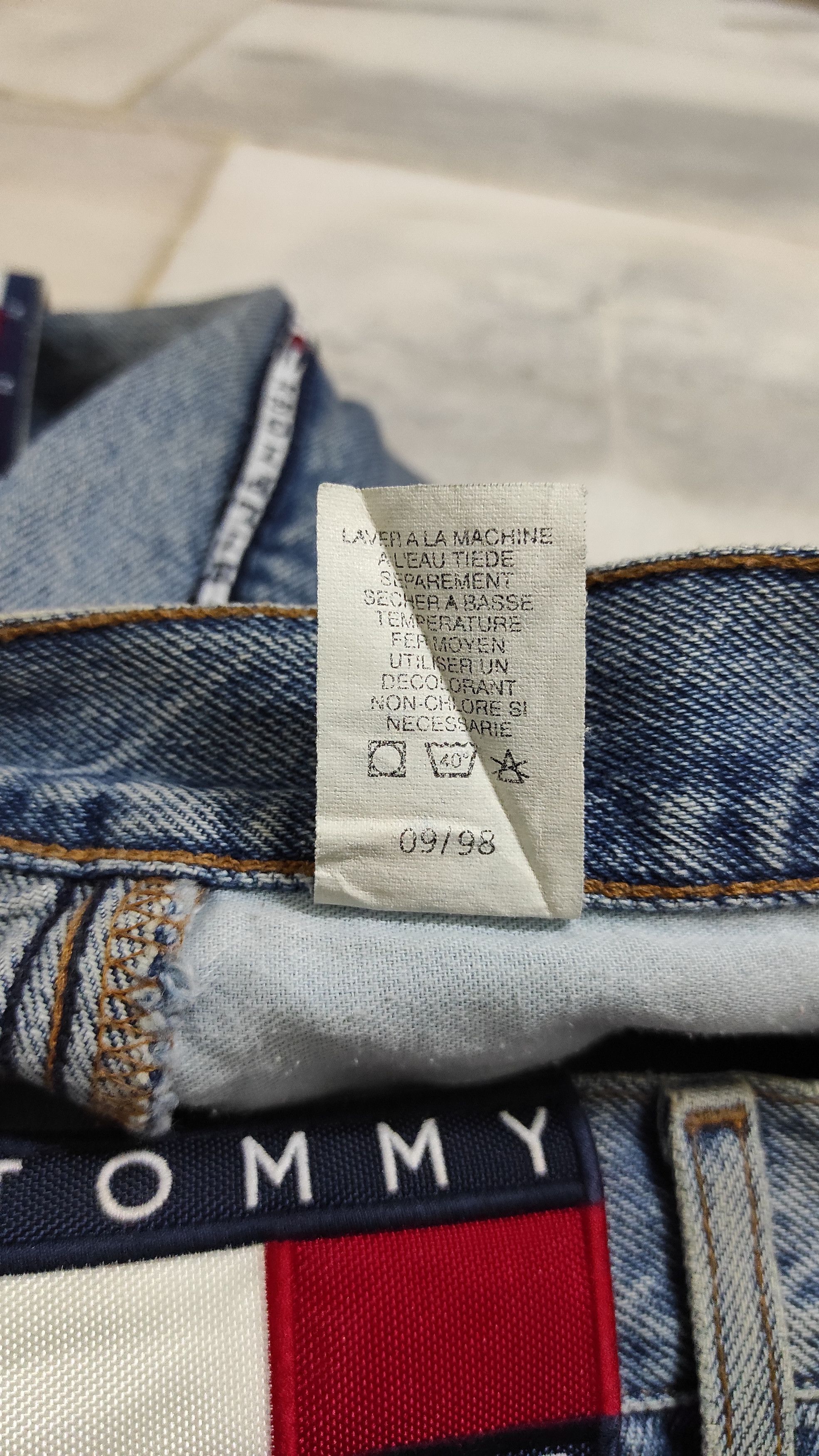 Tommy Hilfiger Fw1998 Runaway TOMMY JEANS side logo's carpenter jeans Size US 32 / EU 48 - 7 Thumbnail