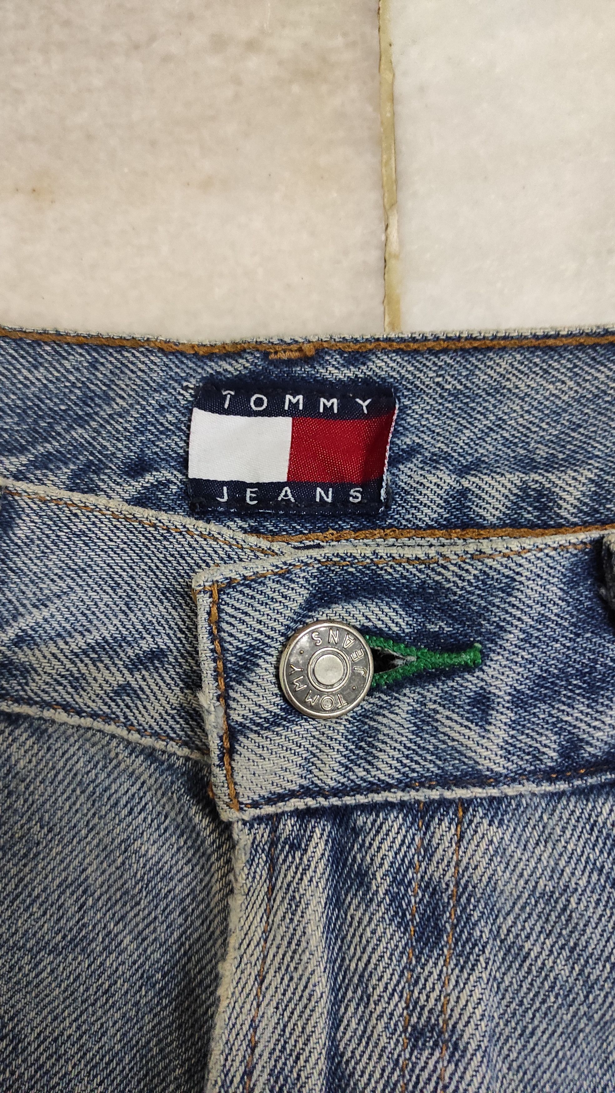 Tommy Hilfiger Fw1998 Runaway TOMMY JEANS side logo's carpenter jeans Size US 32 / EU 48 - 9 Thumbnail
