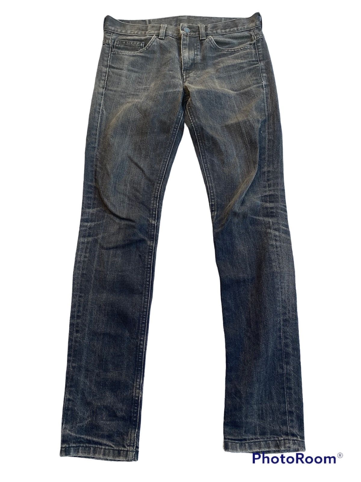 Japanese Brand black denim jeans Size 31" - 1 Thumbnail