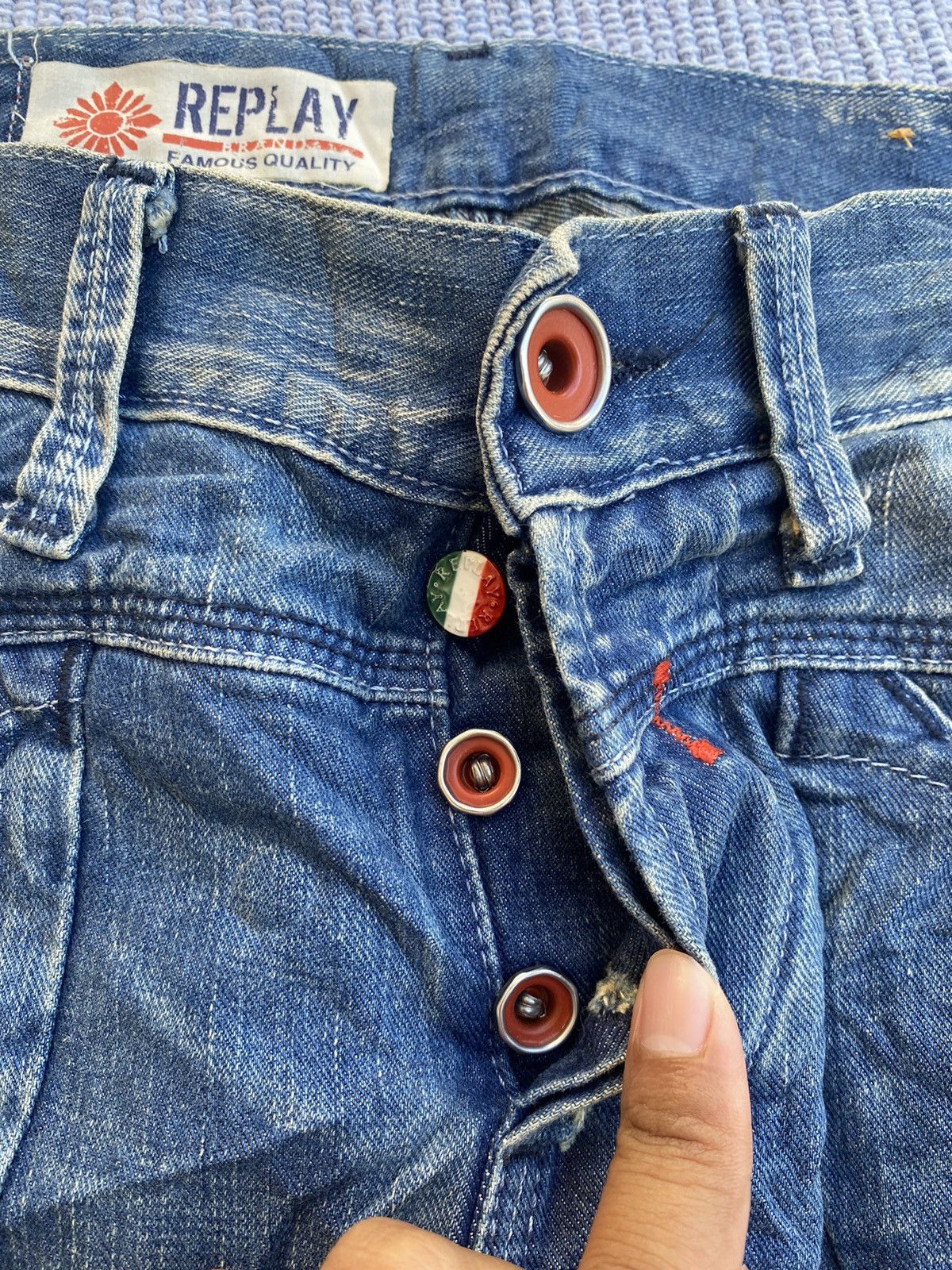 Replay blue jeans Size US 29 - 7 Thumbnail