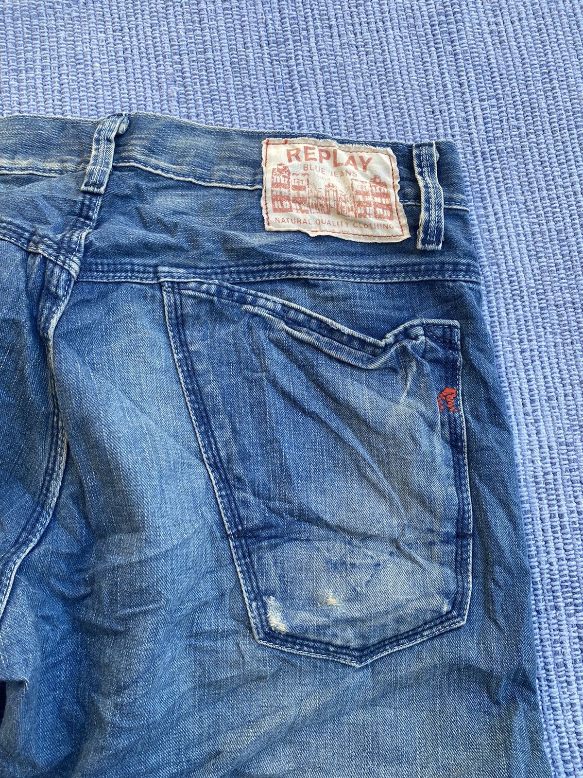 Replay blue jeans Size US 29 - 12 Thumbnail