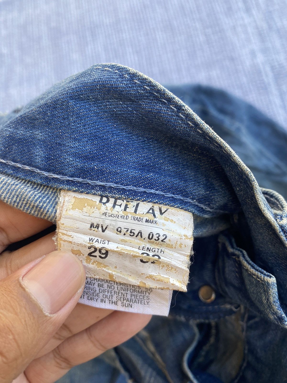 Replay blue jeans Size US 29 - 9 Thumbnail