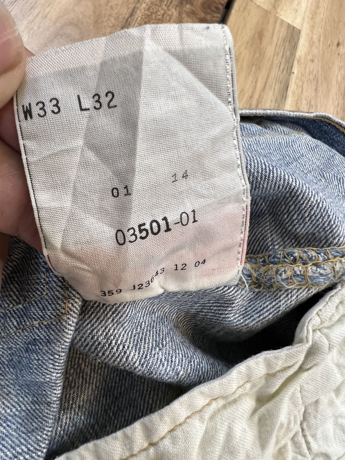 Levi's Vintage Levis 501 Distressed Denim Jeans Size US 32 / EU 48 - 8 Thumbnail