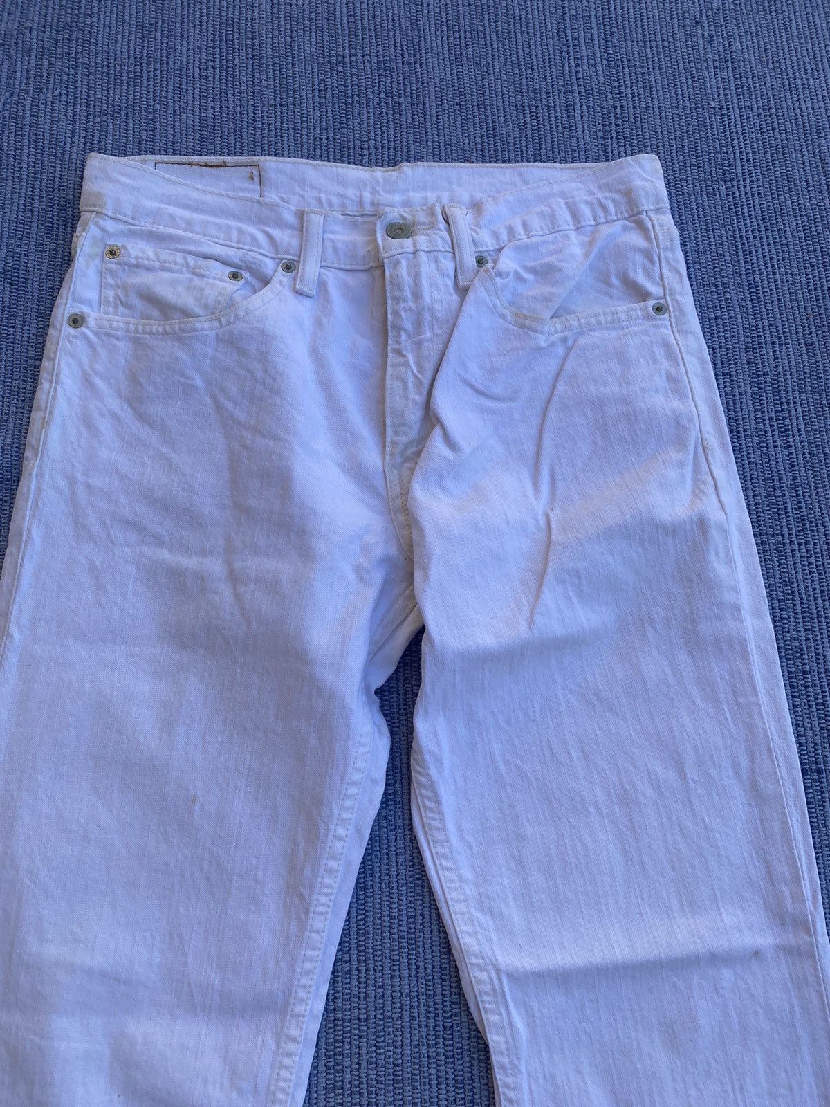 Levi's white 511 slim denim jeans Size US 32 / EU 48 - 2 Thumbnail