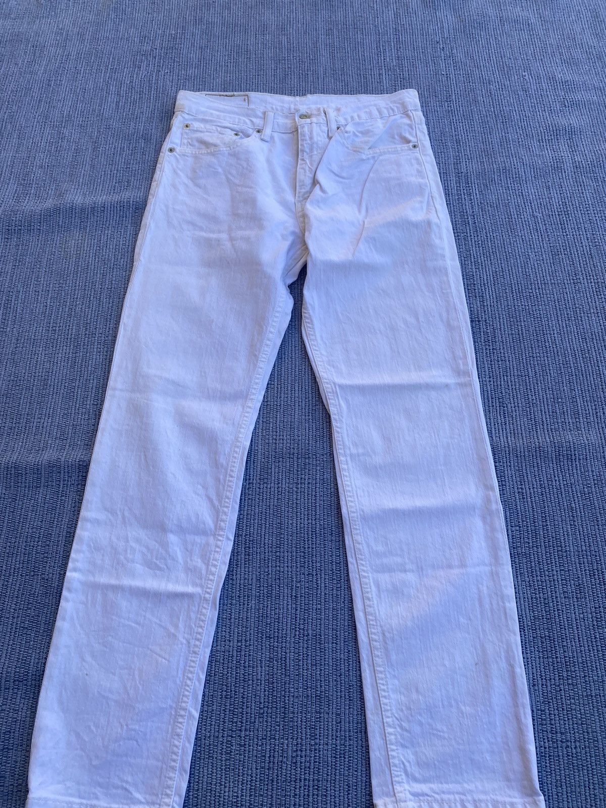 Levi's white 511 slim denim jeans Size US 32 / EU 48 - 10 Thumbnail