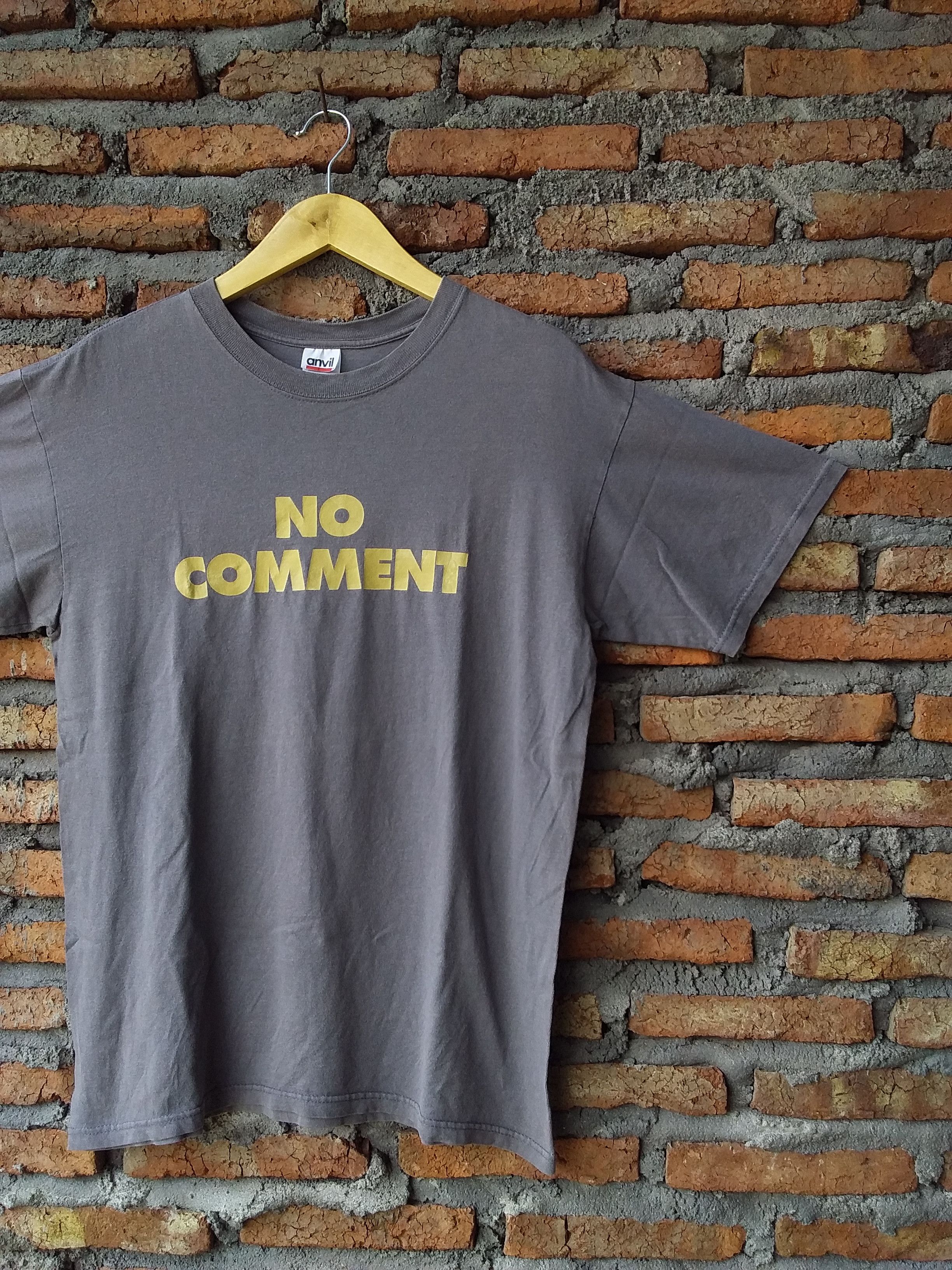 Band Tees Vintage SUB POP Records No Comment Punk Grunge Style t-shirt Size US L / EU 52-54 / 3 - 3 Thumbnail
