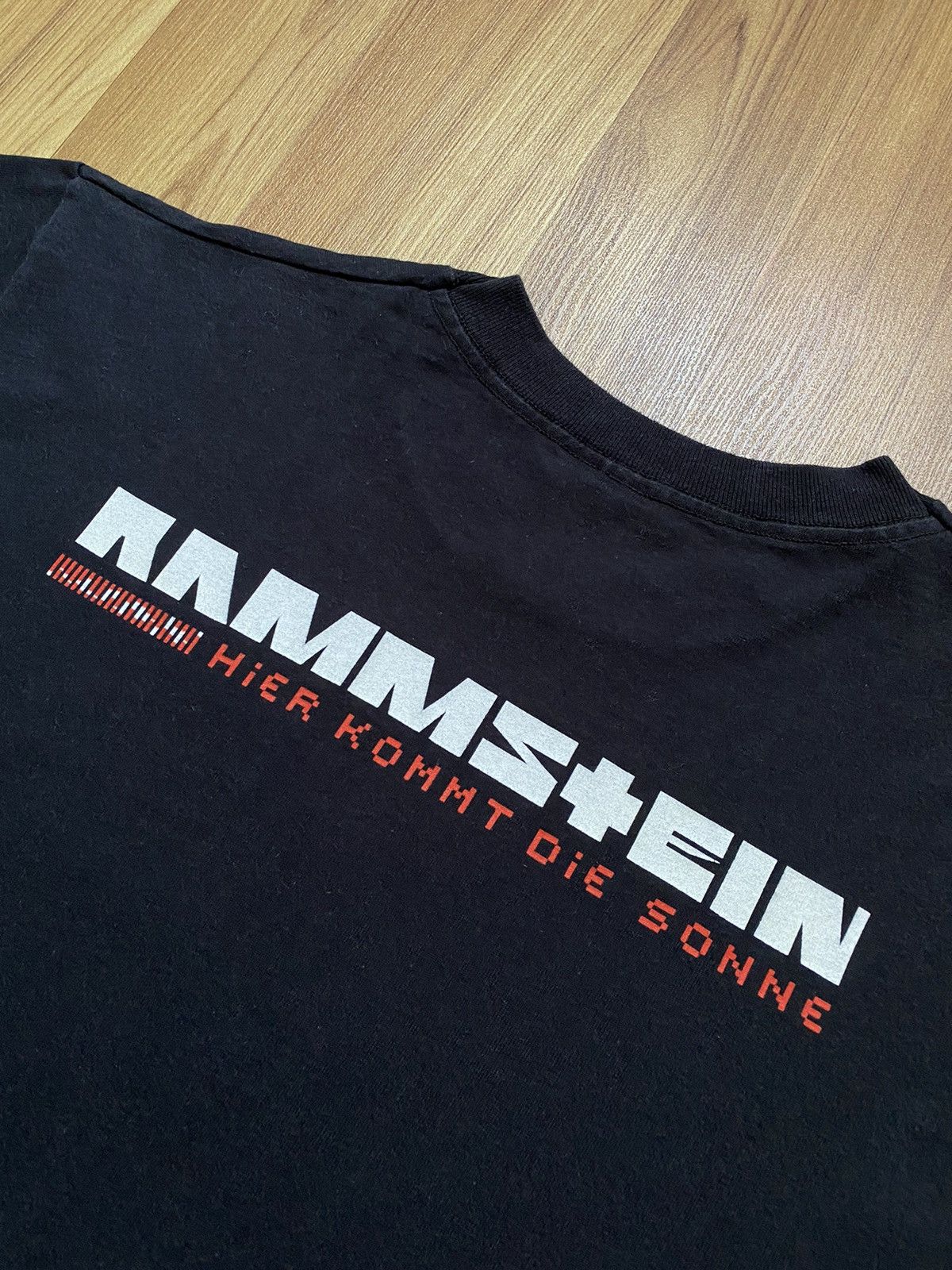 Band Tees Vintage Rammstein Hier Kommt Die Sonne T Shirt Tee Slipknot Size US M / EU 48-50 / 2 - 10 Thumbnail