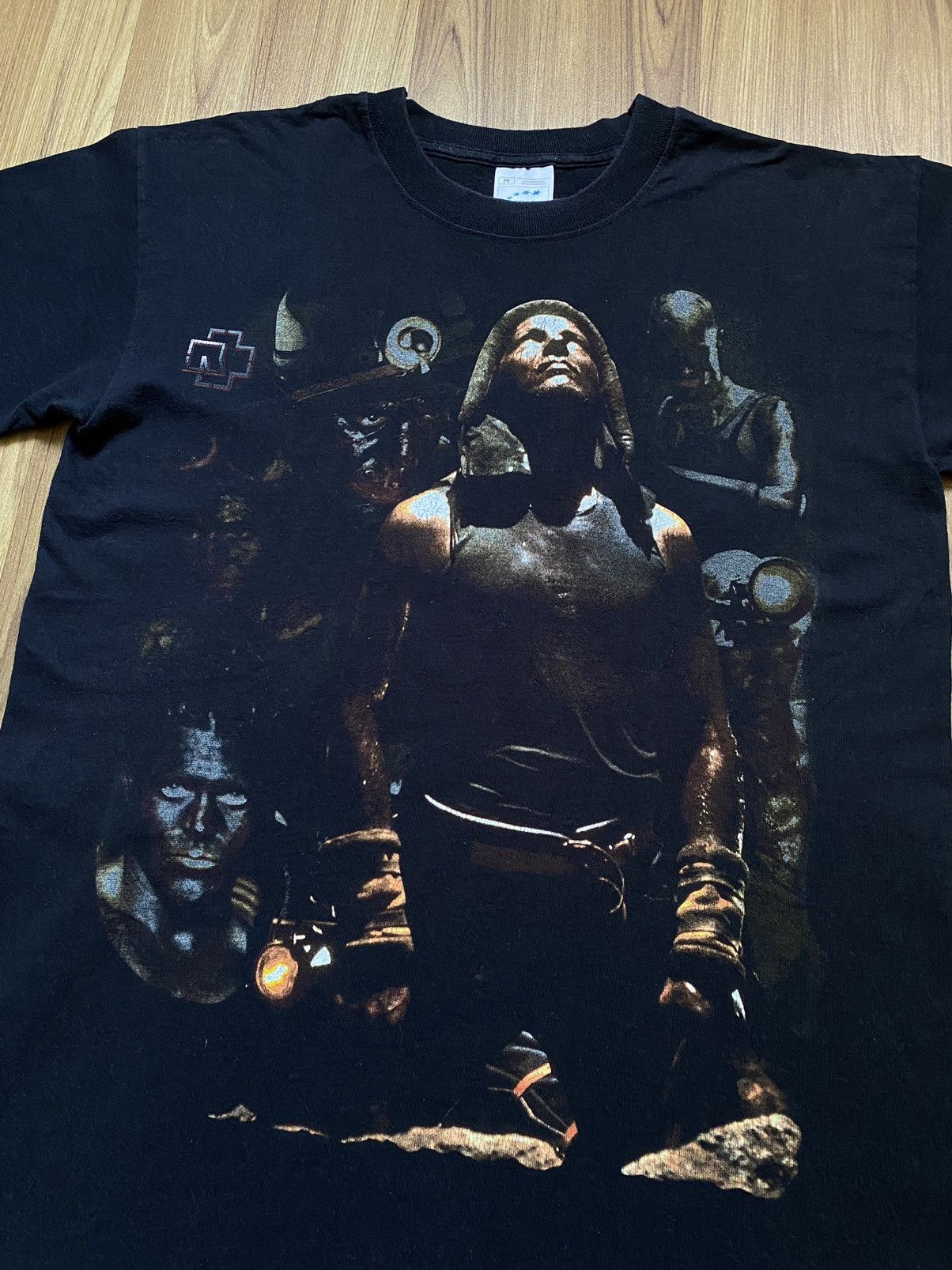 Band Tees Vintage Rammstein Hier Kommt Die Sonne T Shirt Tee Slipknot Size US M / EU 48-50 / 2 - 2 Thumbnail