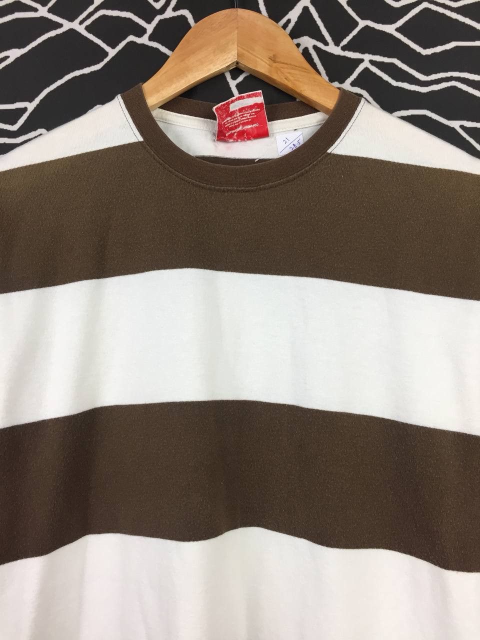 Swagger Vtg Swg Swagger Japanese Brand Stripe Tee Size US L / EU 52-54 / 3 - 3 Thumbnail