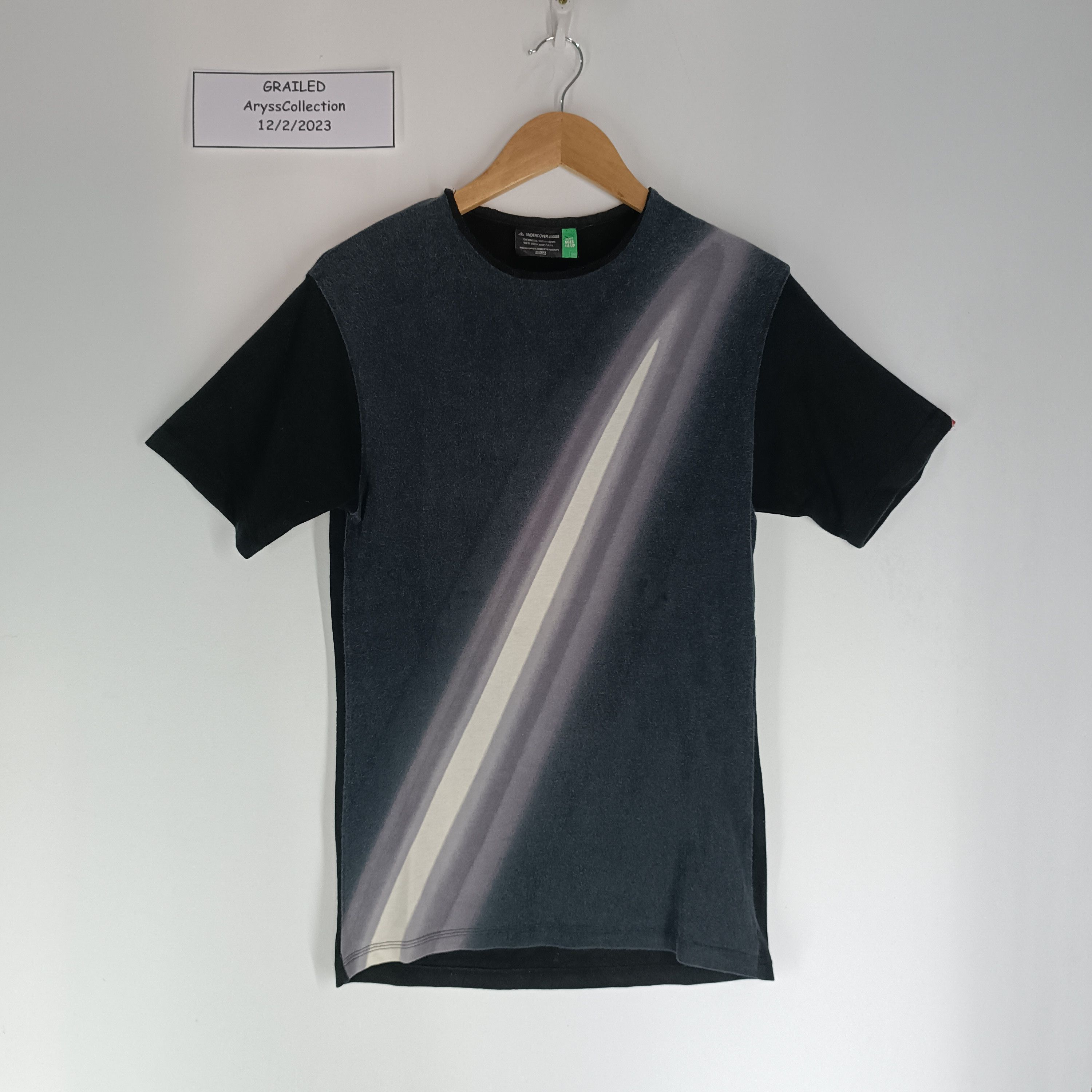 image of Jun Takahashi x Undercover Super Vintage Undercover Ss2000 Tshirt in Black, Men's (Size Medium)