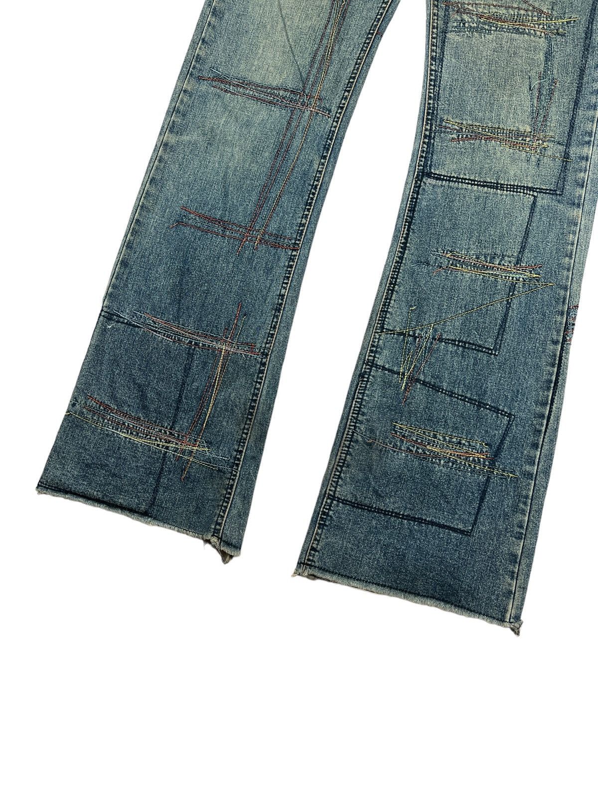 Hysteric Glamour Vintage Hysteric Glamour Kinky Flare Distressed Denim Size US 28 / EU 44 - 3 Thumbnail