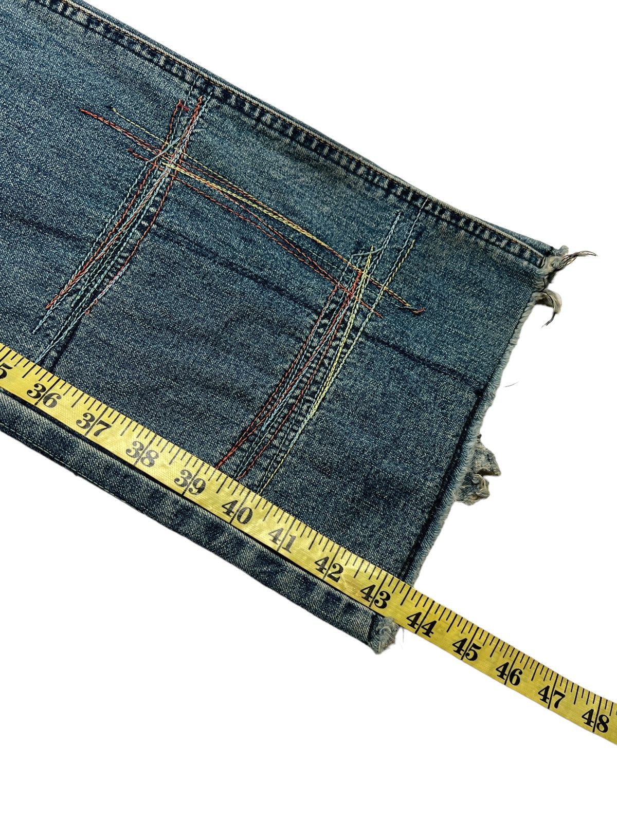 Hysteric Glamour Vintage Hysteric Glamour Kinky Flare Distressed Denim Size US 28 / EU 44 - 15 Thumbnail