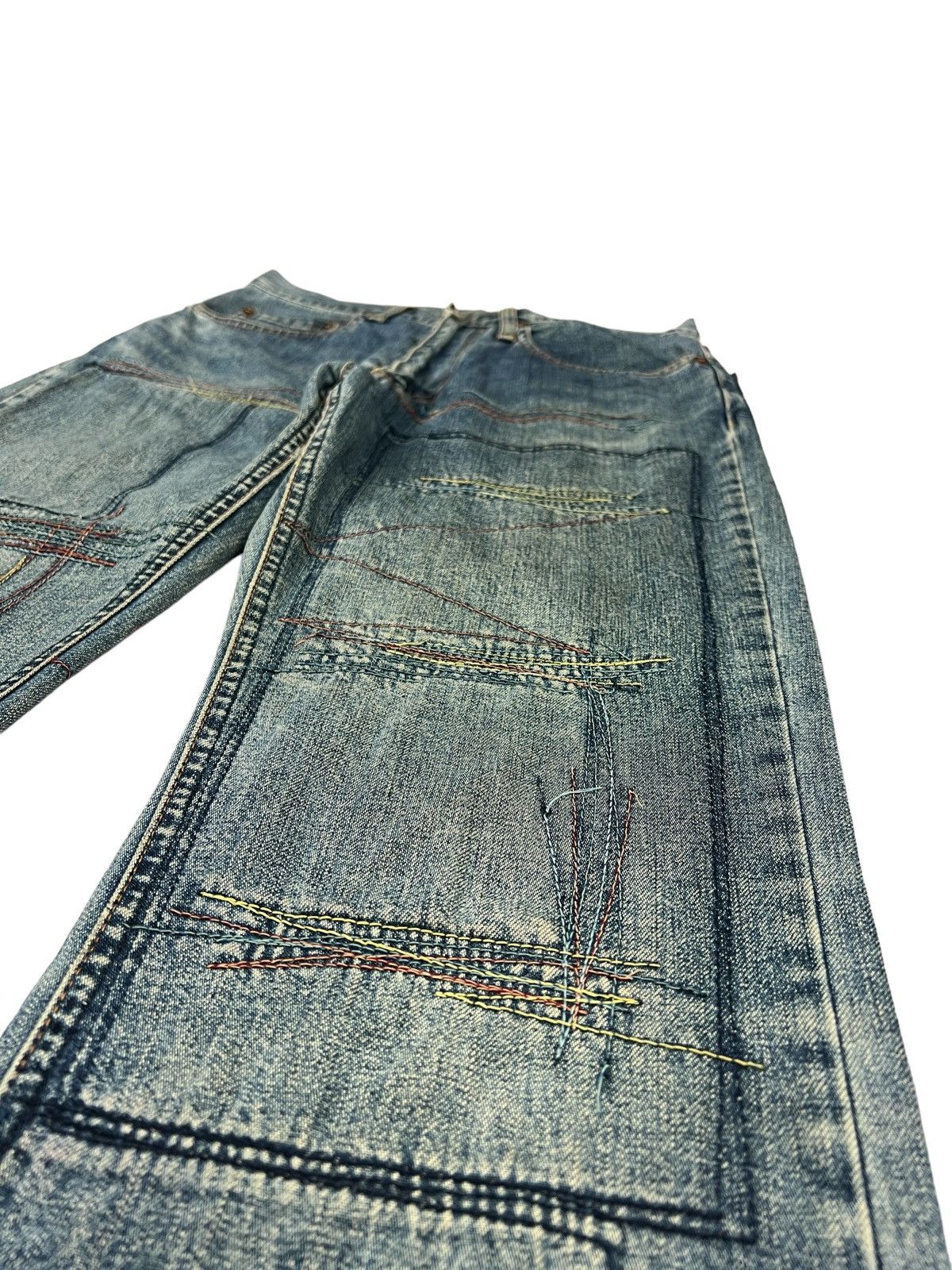 Hysteric Glamour Vintage Hysteric Glamour Kinky Flare Distressed Denim Size US 28 / EU 44 - 7 Thumbnail