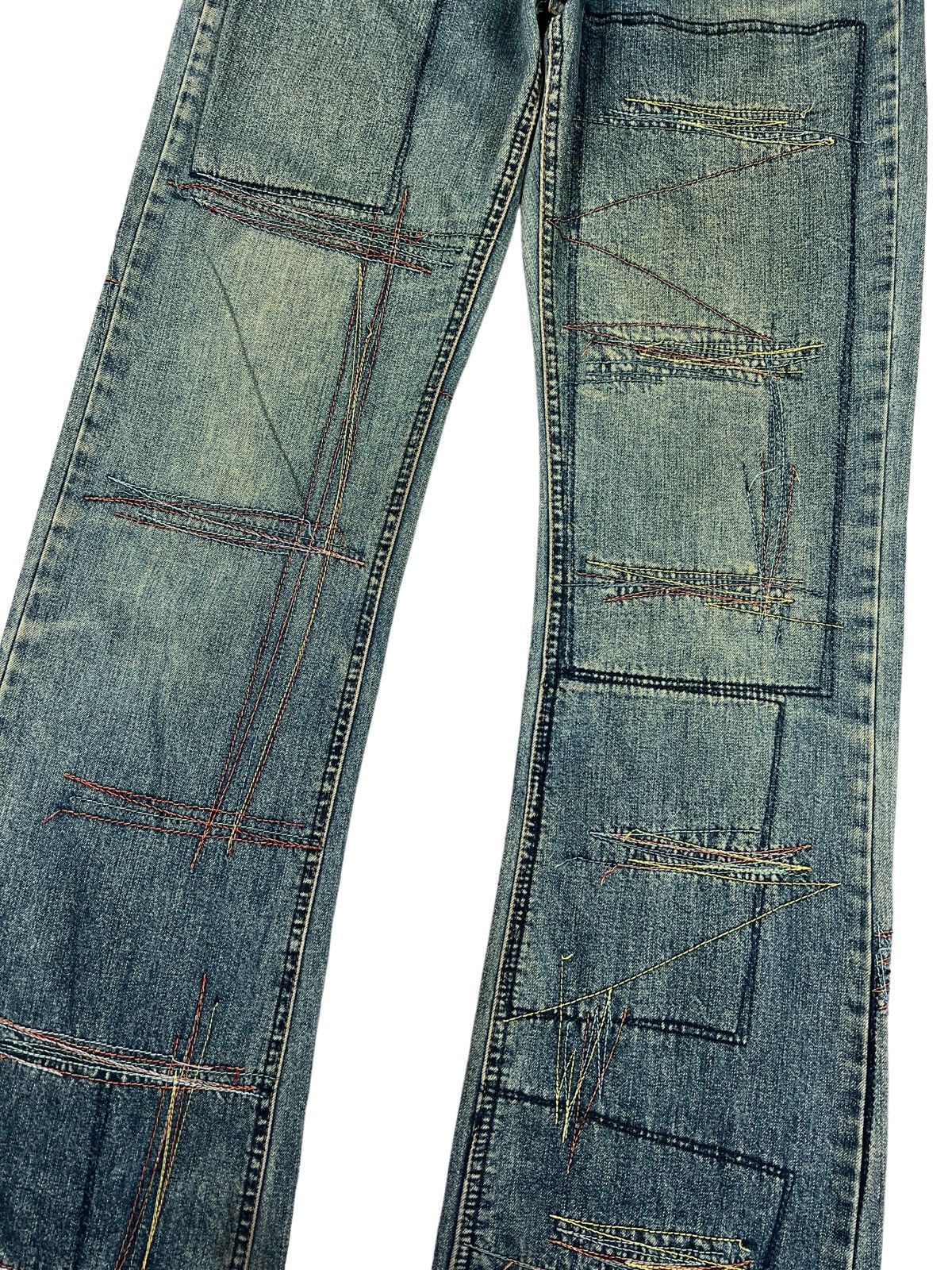 Hysteric Glamour Vintage Hysteric Glamour Kinky Flare Distressed Denim Size US 28 / EU 44 - 5 Thumbnail