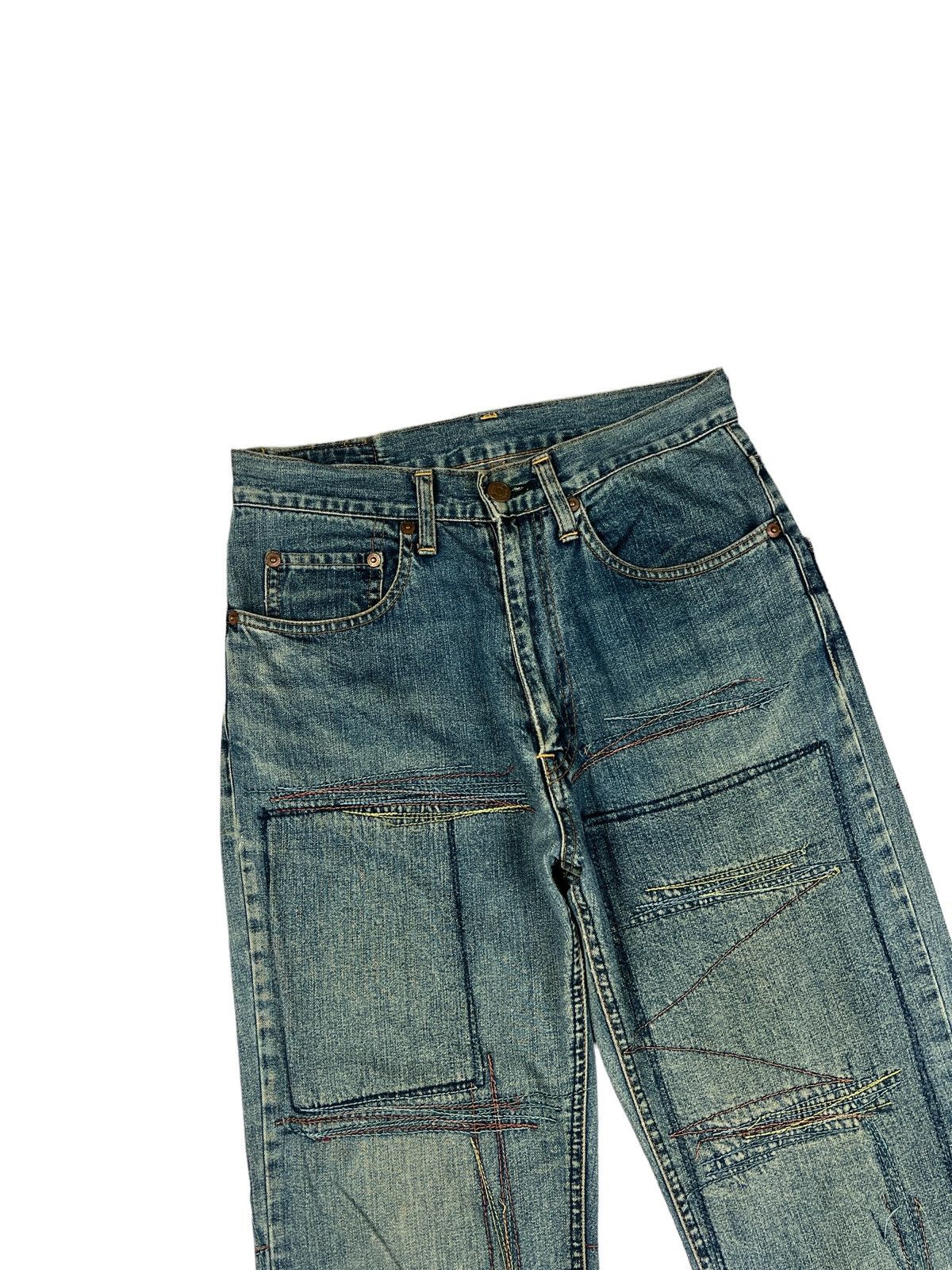 Hysteric Glamour Vintage Hysteric Glamour Kinky Flare Distressed Denim Size US 28 / EU 44 - 4 Thumbnail
