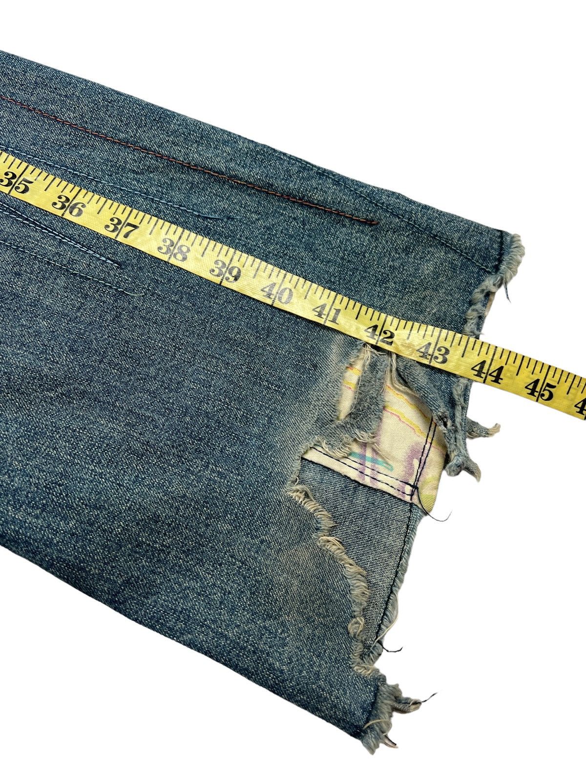 Hysteric Glamour Vintage Hysteric Glamour Kinky Flare Distressed Denim Size US 28 / EU 44 - 14 Thumbnail