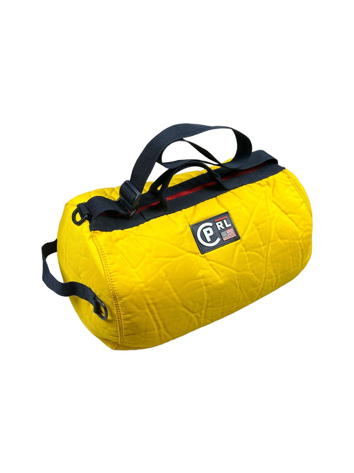 Vintage Polo Ralph Laurent P-Rl Mini Duffle Bag in Yellow, Men's