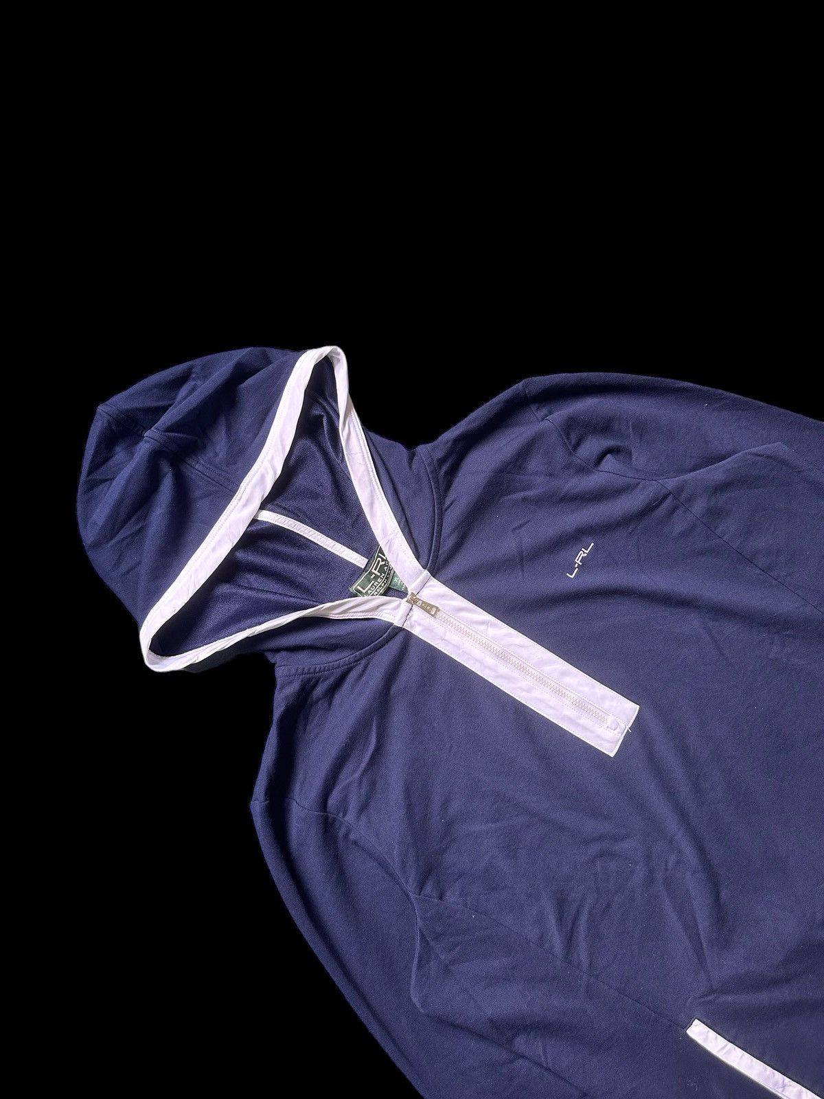 Ralph Lauren 00's LAUREN ACTIVE L-RL Ralph Lauren quarter zipper hoodie Size US M / EU 48-50 / 2 - 5 Thumbnail