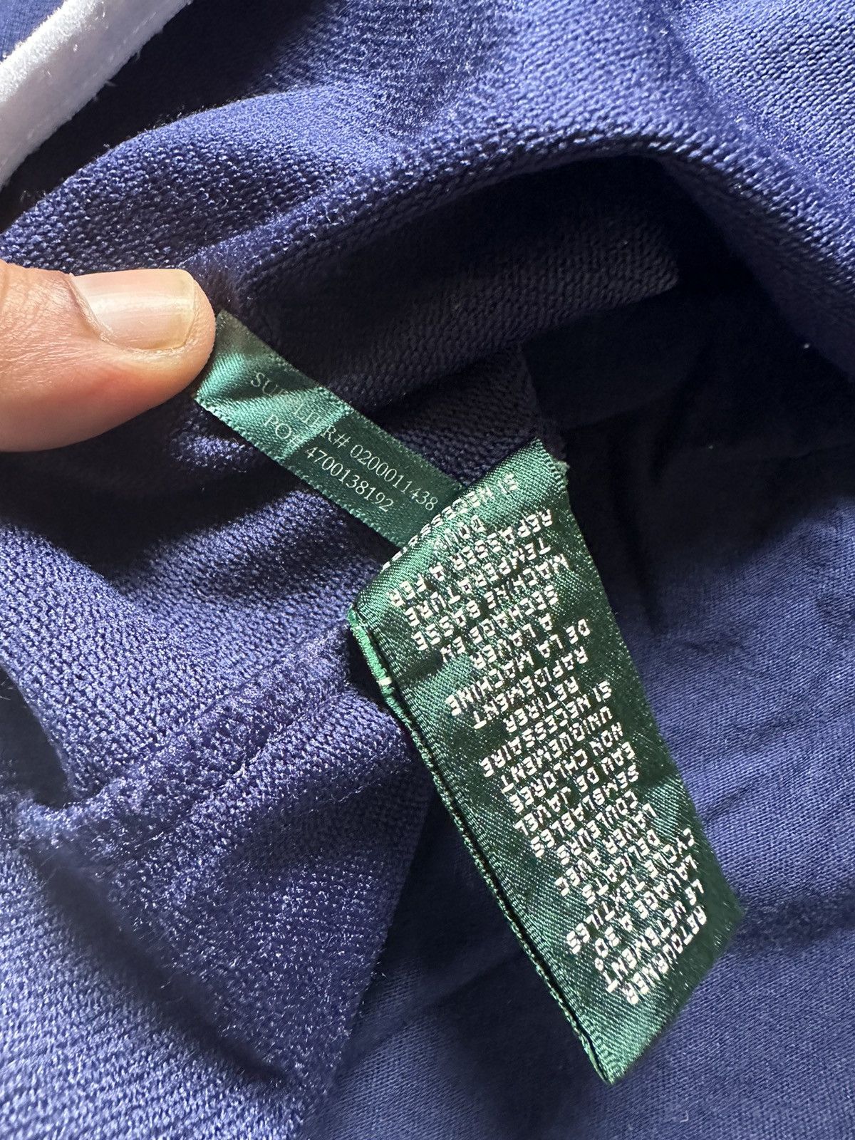 Ralph Lauren 00's LAUREN ACTIVE L-RL Ralph Lauren quarter zipper hoodie Size US M / EU 48-50 / 2 - 8 Thumbnail